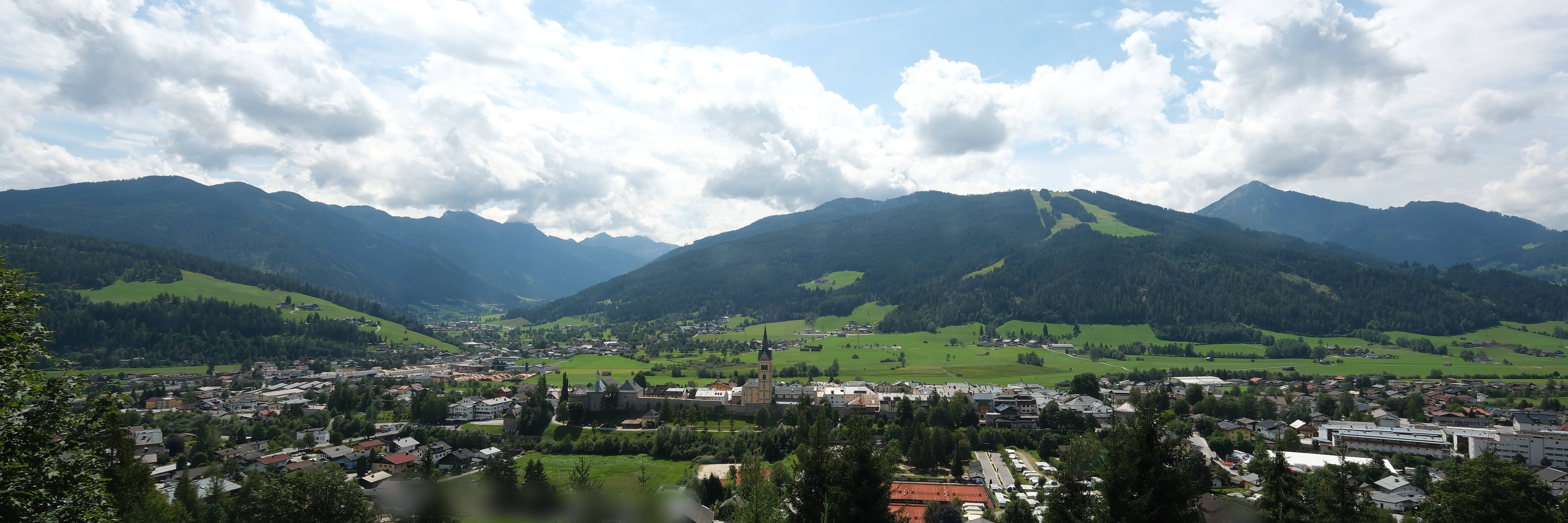 Archiv Foto Webcam Panoramablick auf Radstadt