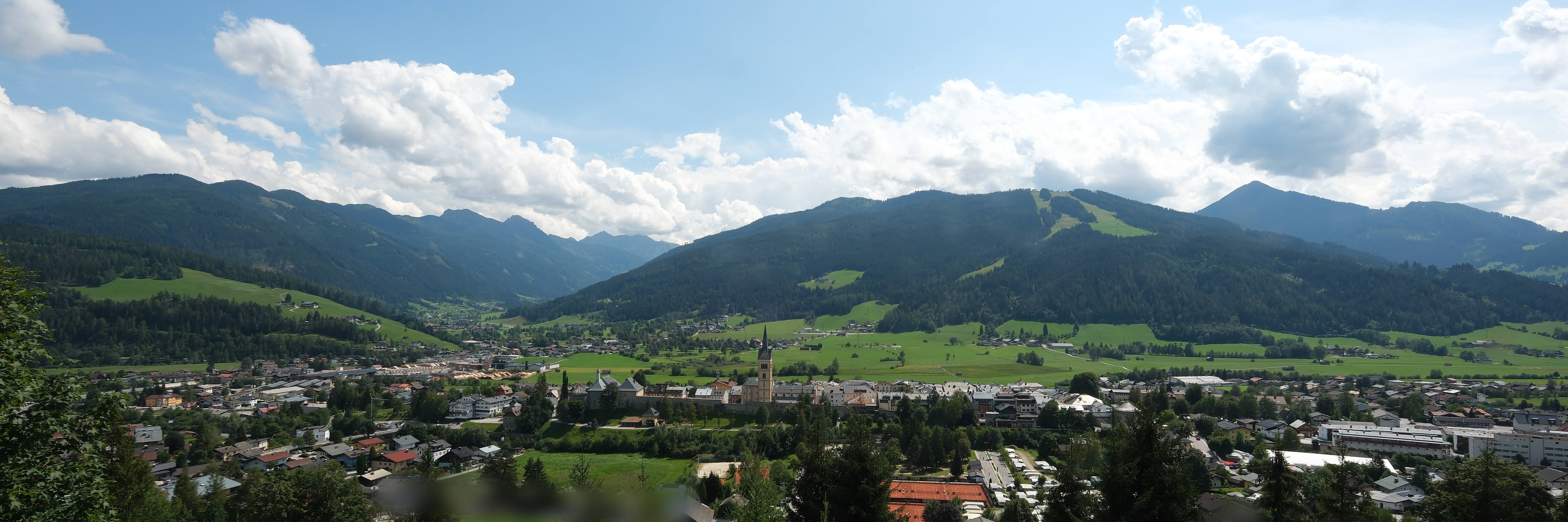 Archiv Foto Webcam Panoramablick auf Radstadt