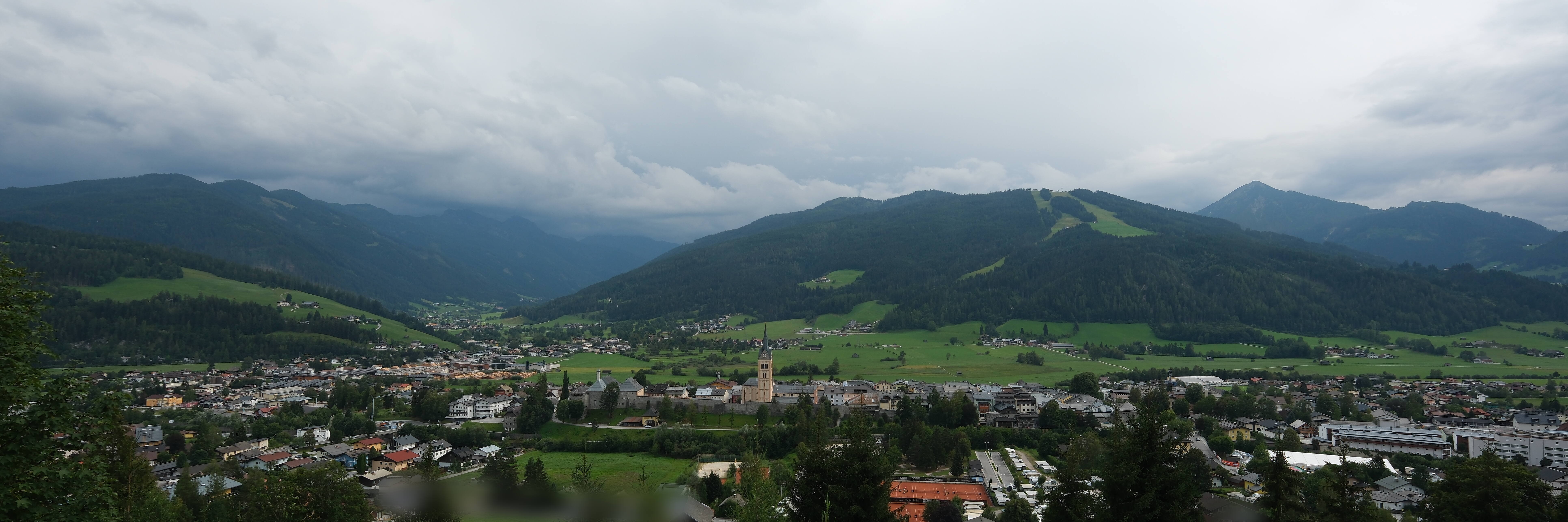 Archiv Foto Webcam Panoramablick auf Radstadt