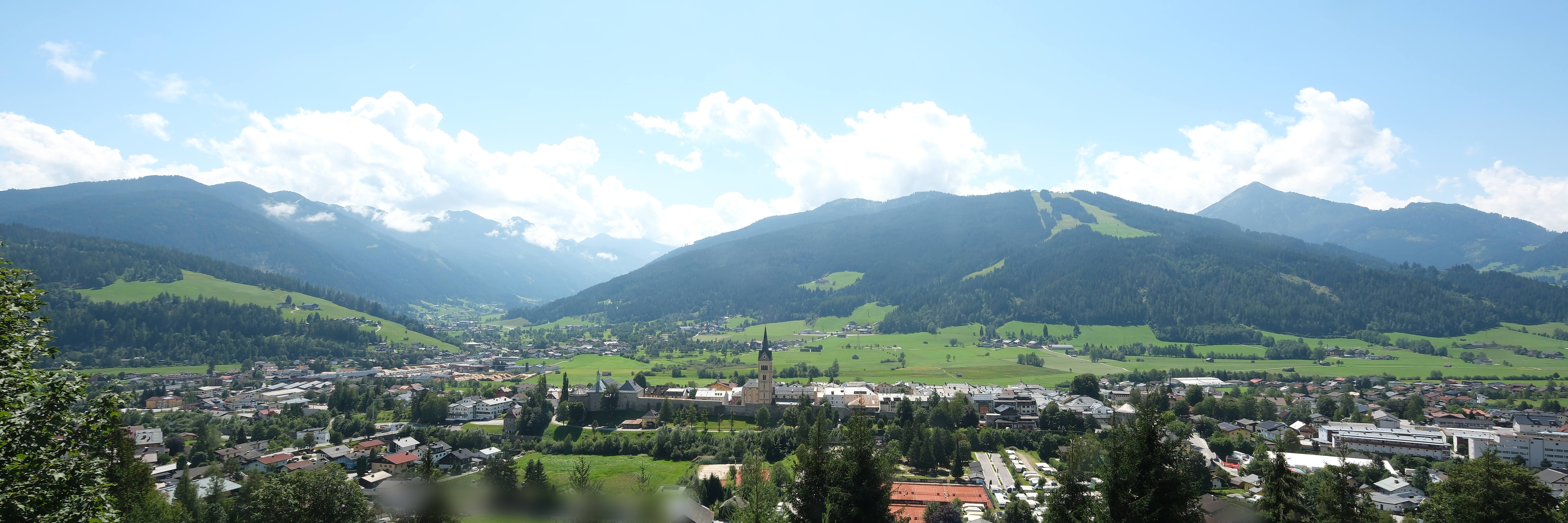 Archiv Foto Webcam Panoramablick auf Radstadt