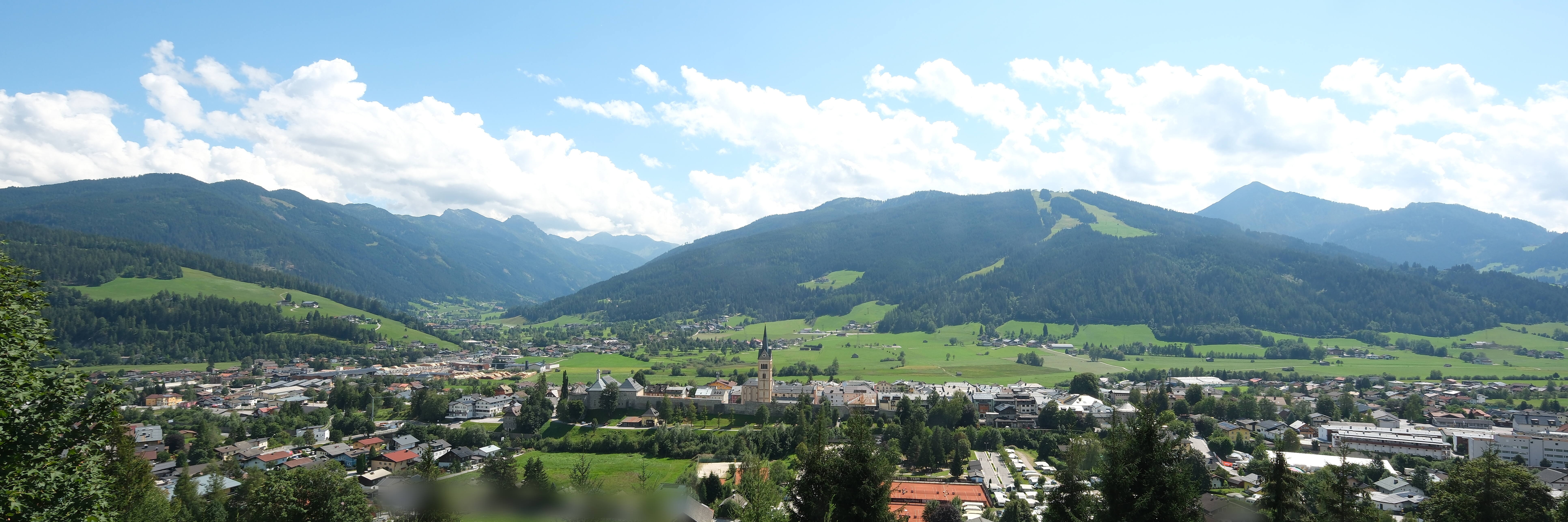 Archiv Foto Webcam Panoramablick auf Radstadt