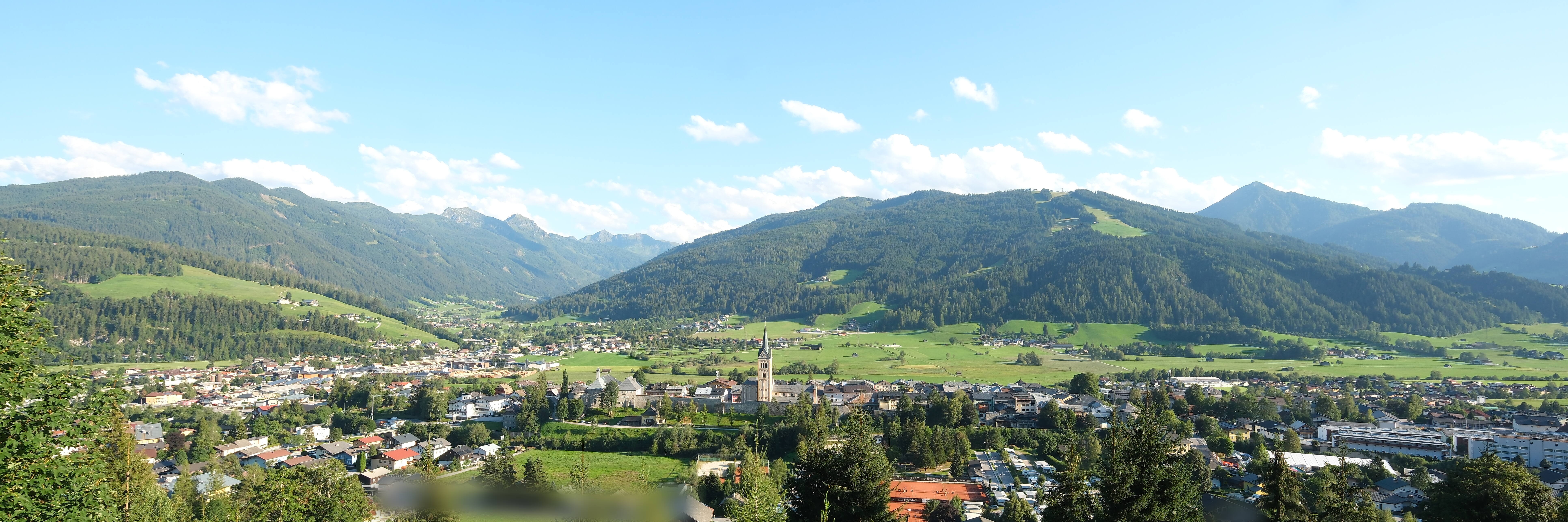 Archiv Foto Webcam Panoramablick auf Radstadt