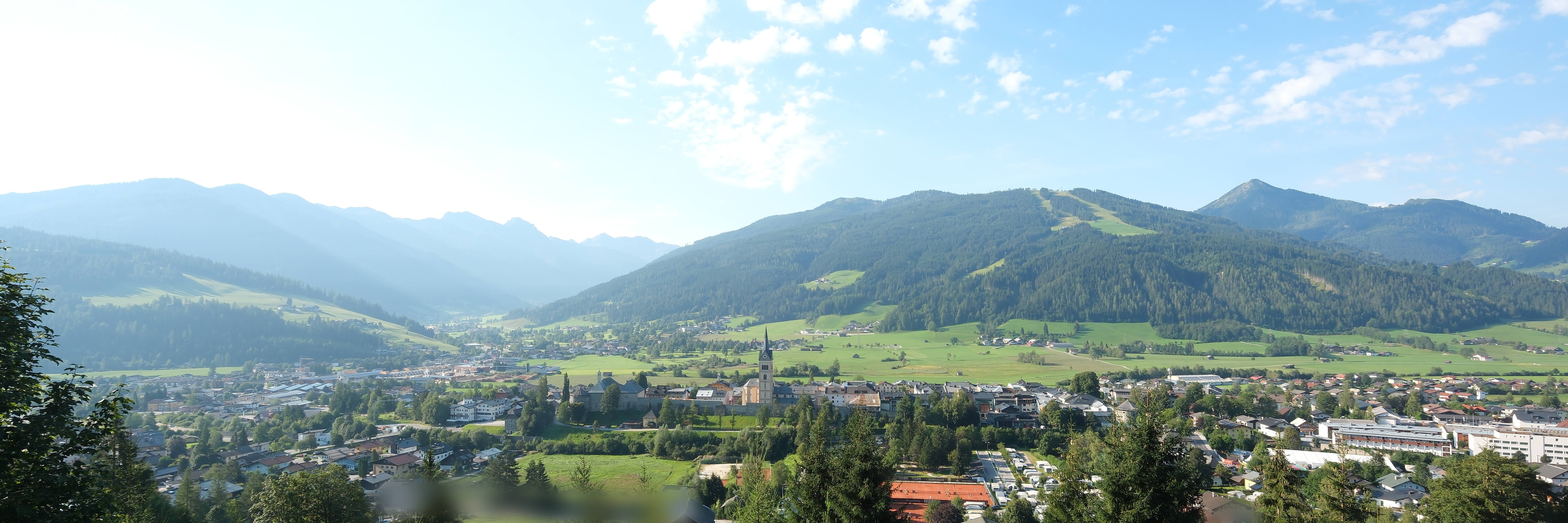 Archiv Foto Webcam Panoramablick auf Radstadt