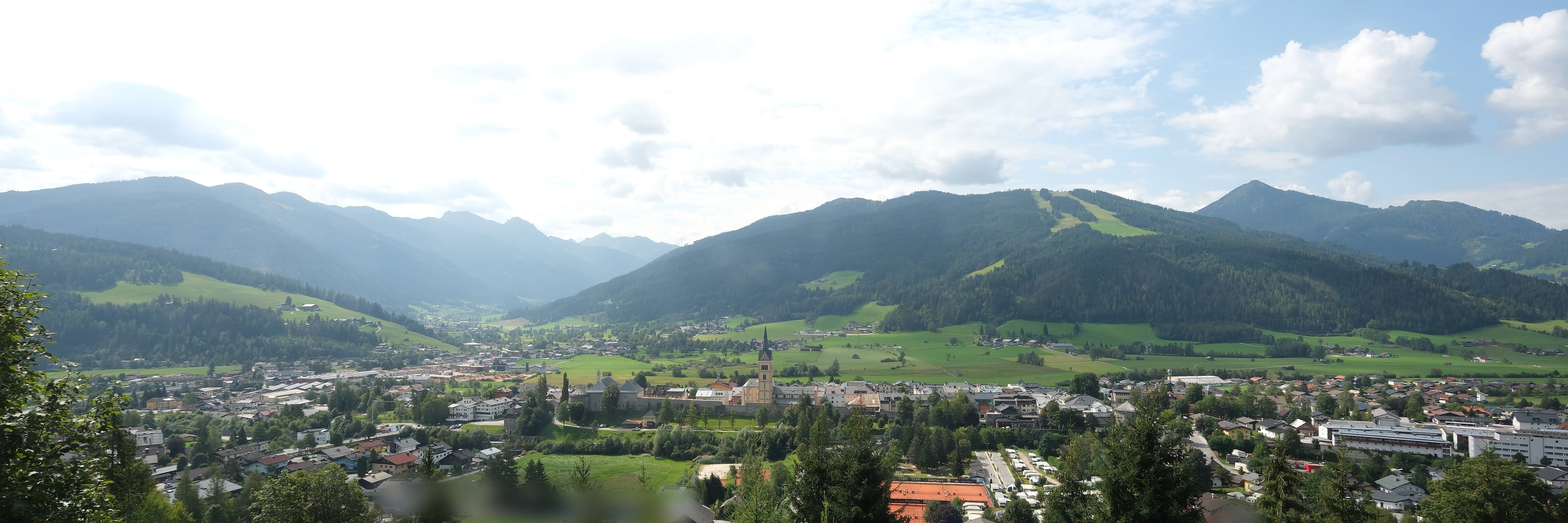 Archiv Foto Webcam Panoramablick auf Radstadt