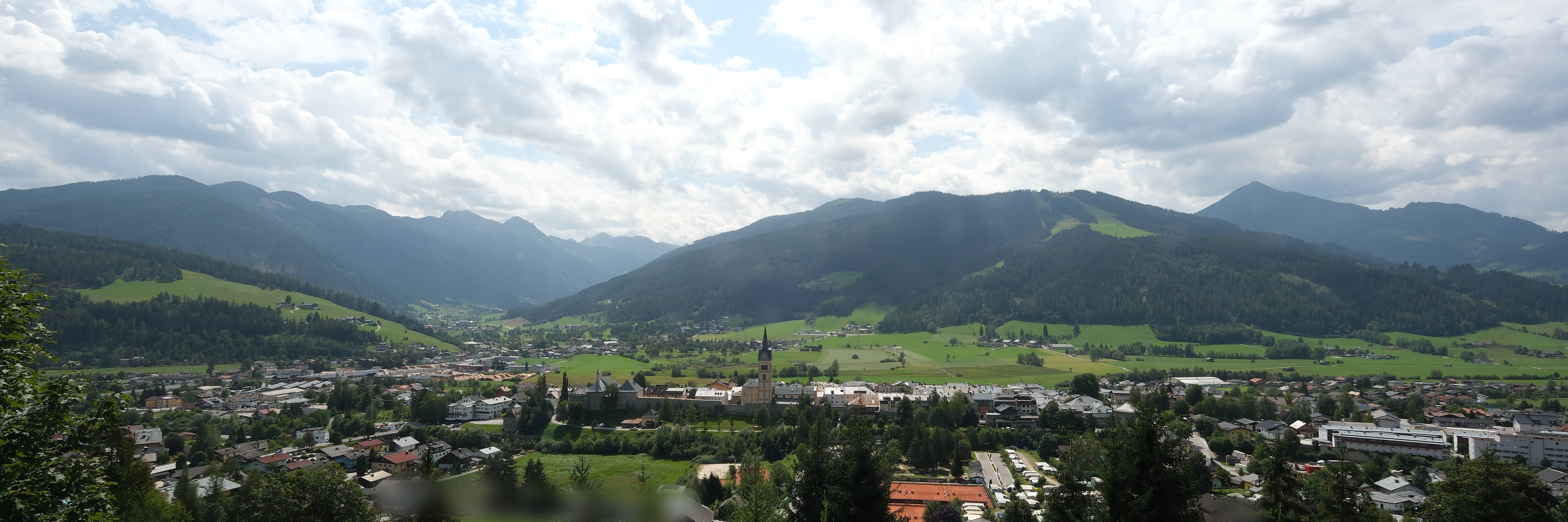 Archiv Foto Webcam Panoramablick auf Radstadt