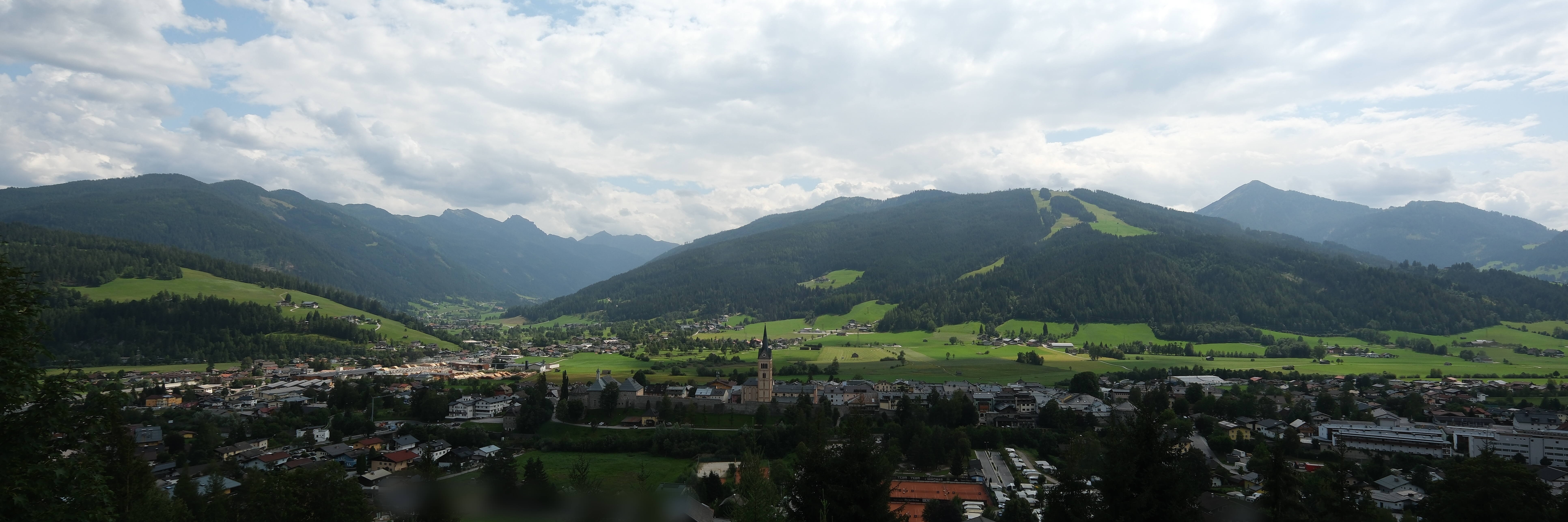 Archiv Foto Webcam Panoramablick auf Radstadt