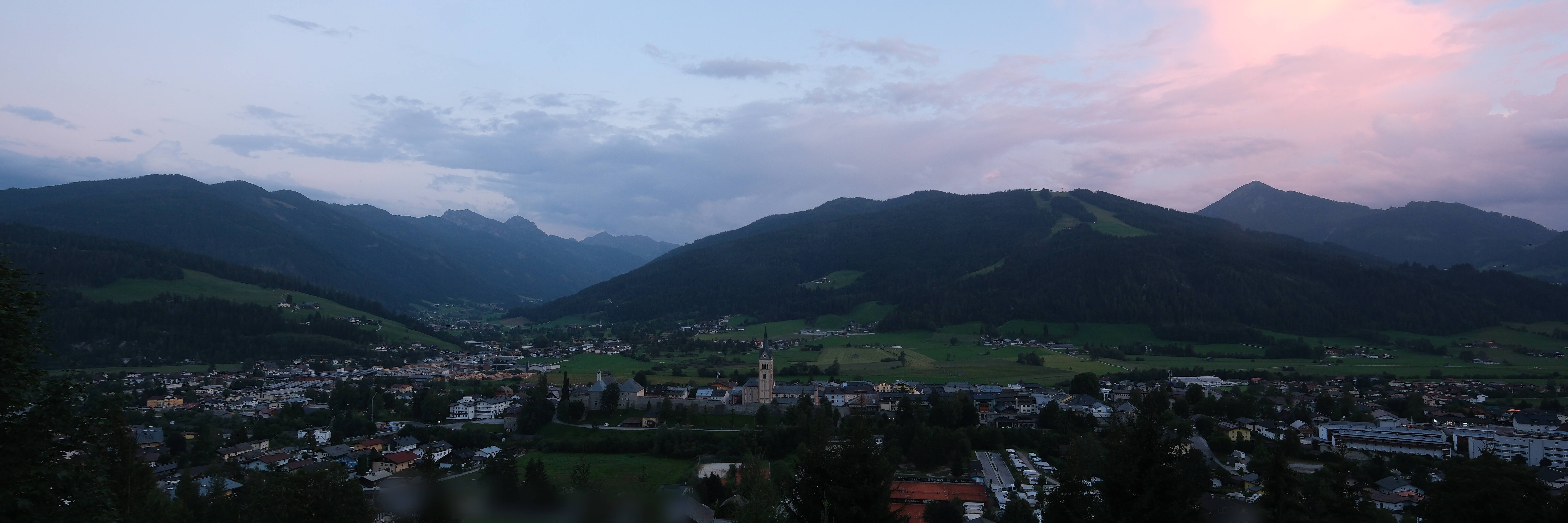 Archiv Foto Webcam Panoramablick auf Radstadt