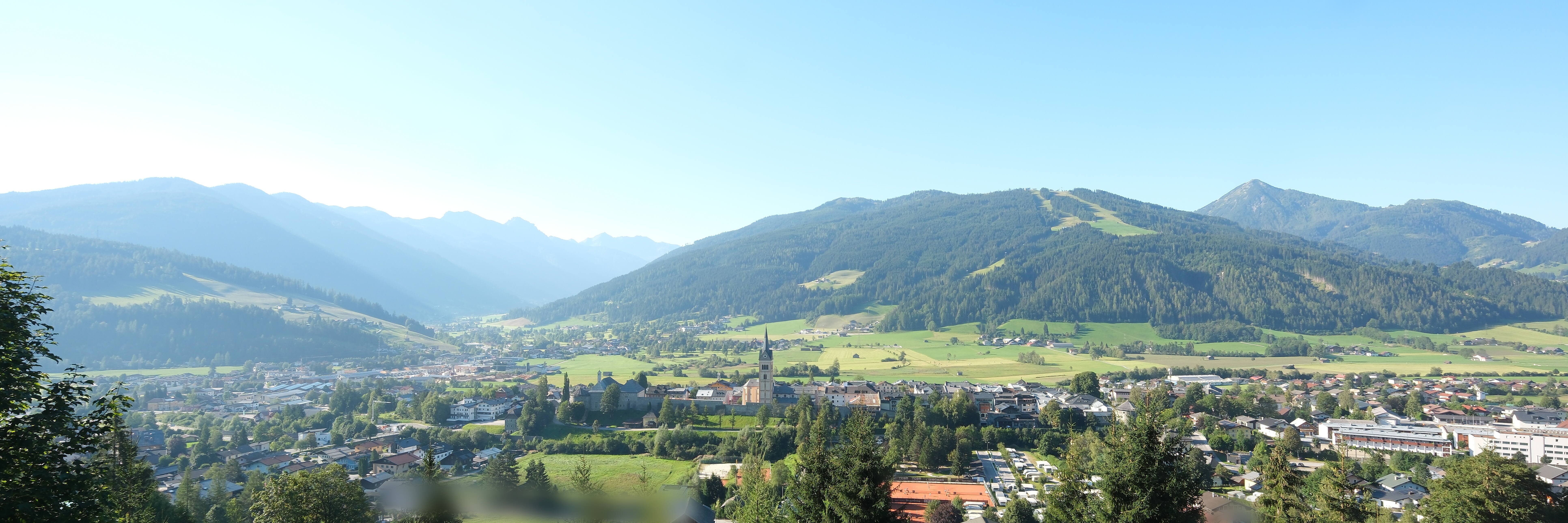 Archiv Foto Webcam Panoramablick auf Radstadt