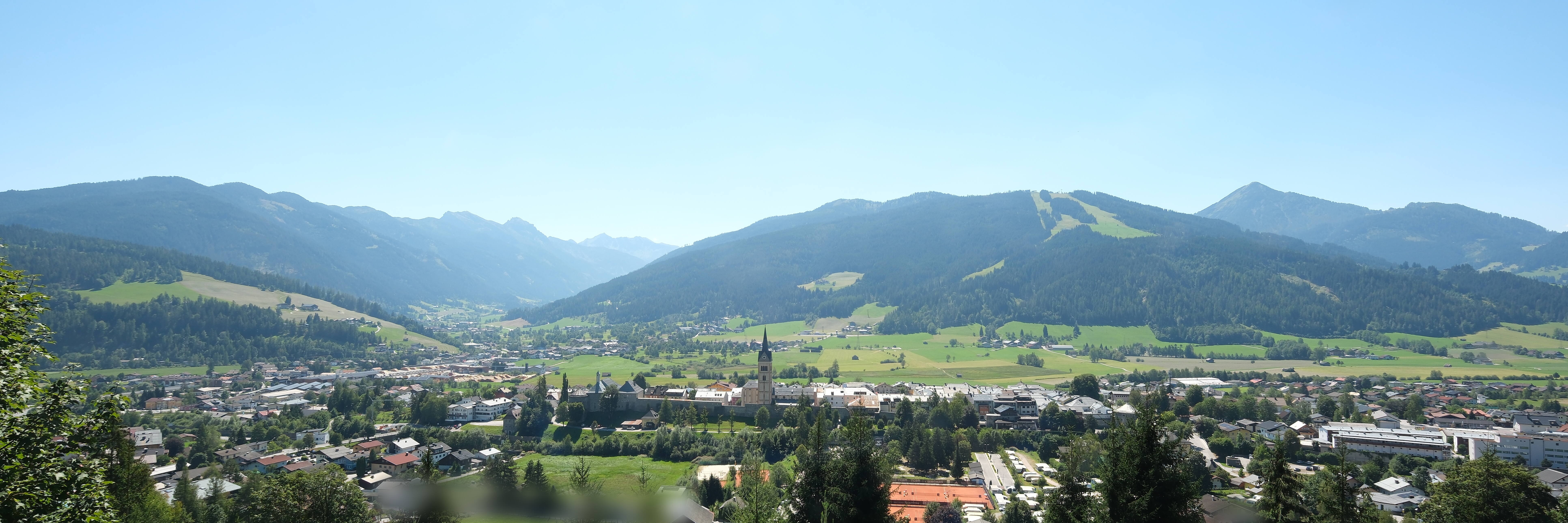 Archiv Foto Webcam Panoramablick auf Radstadt