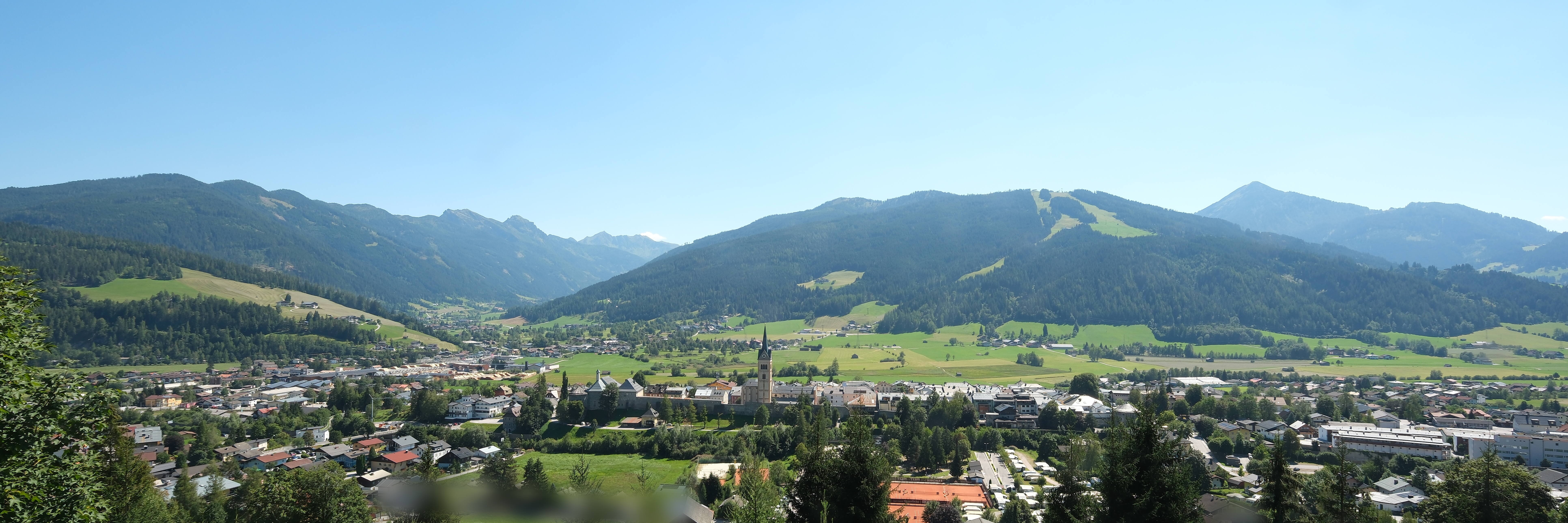 Archiv Foto Webcam Panoramablick auf Radstadt