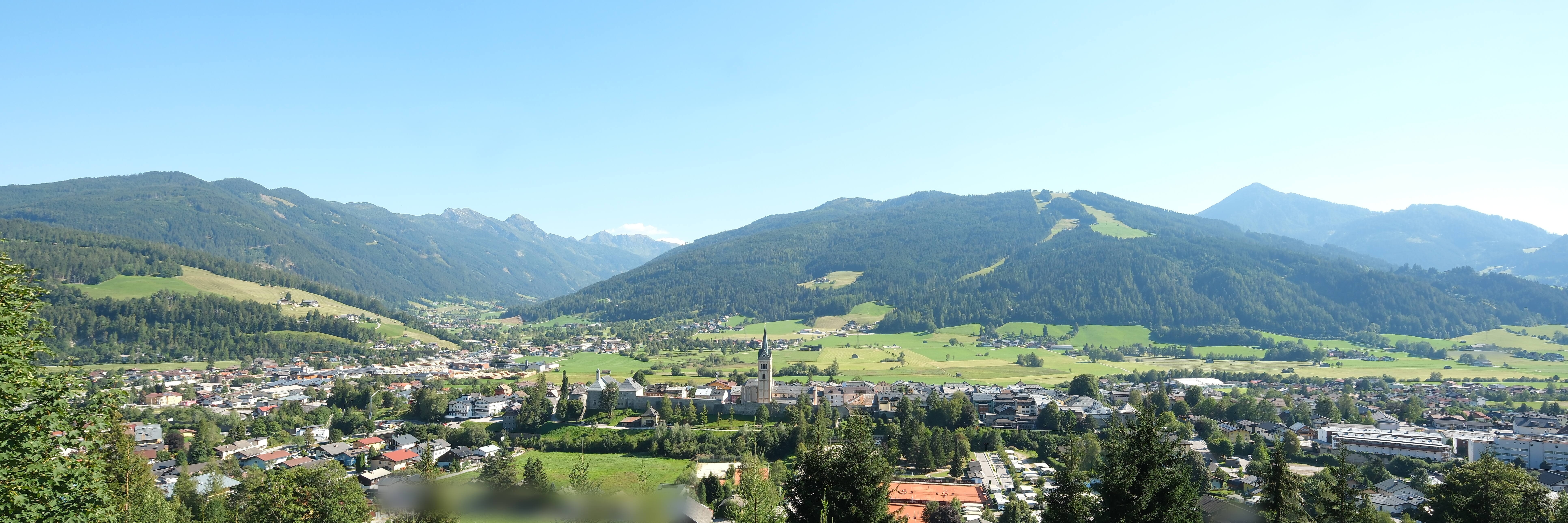 Archiv Foto Webcam Panoramablick auf Radstadt