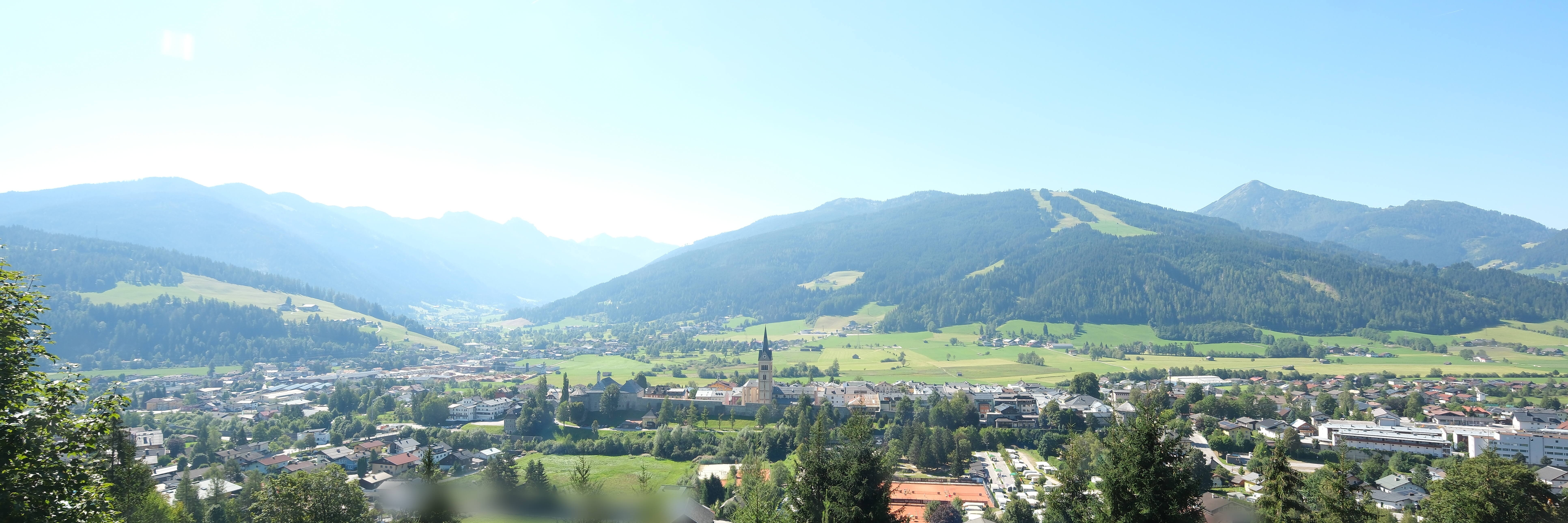 Archiv Foto Webcam Panoramablick auf Radstadt