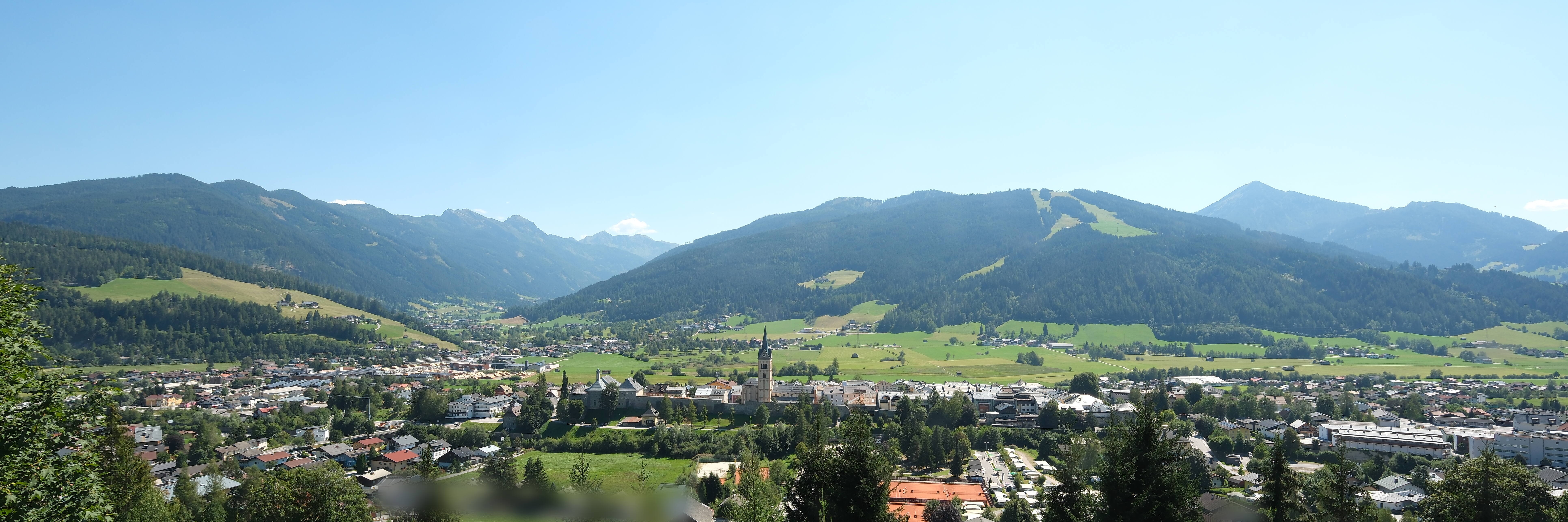 Archiv Foto Webcam Panoramablick auf Radstadt