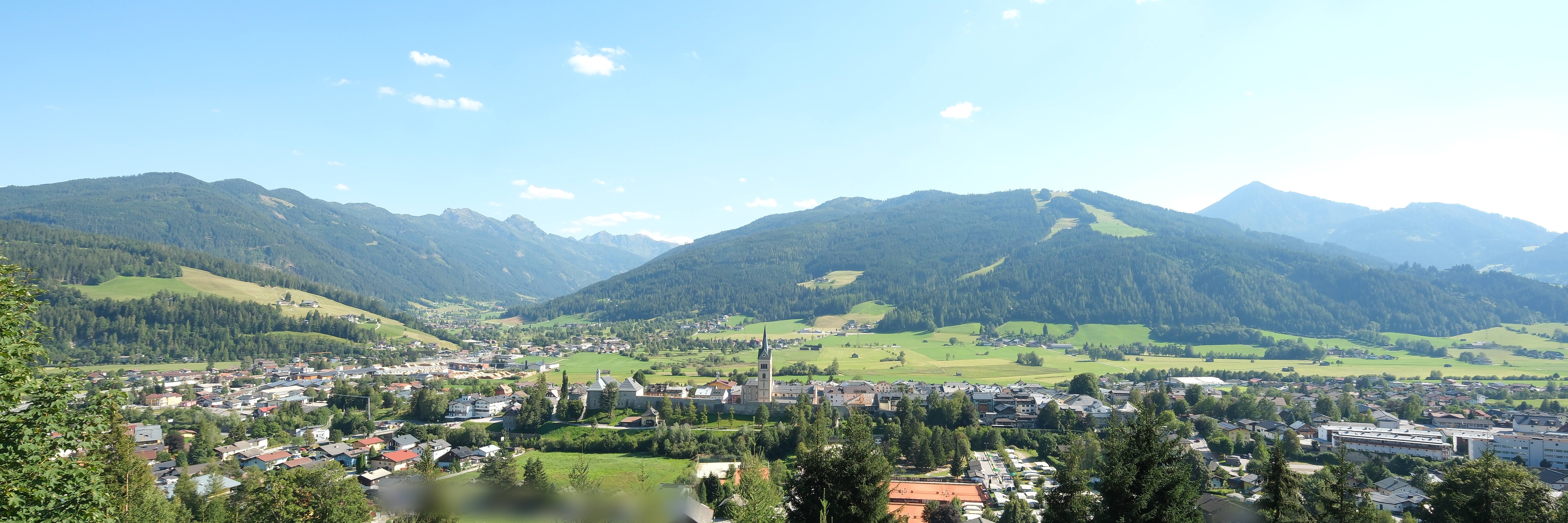Archiv Foto Webcam Panoramablick auf Radstadt