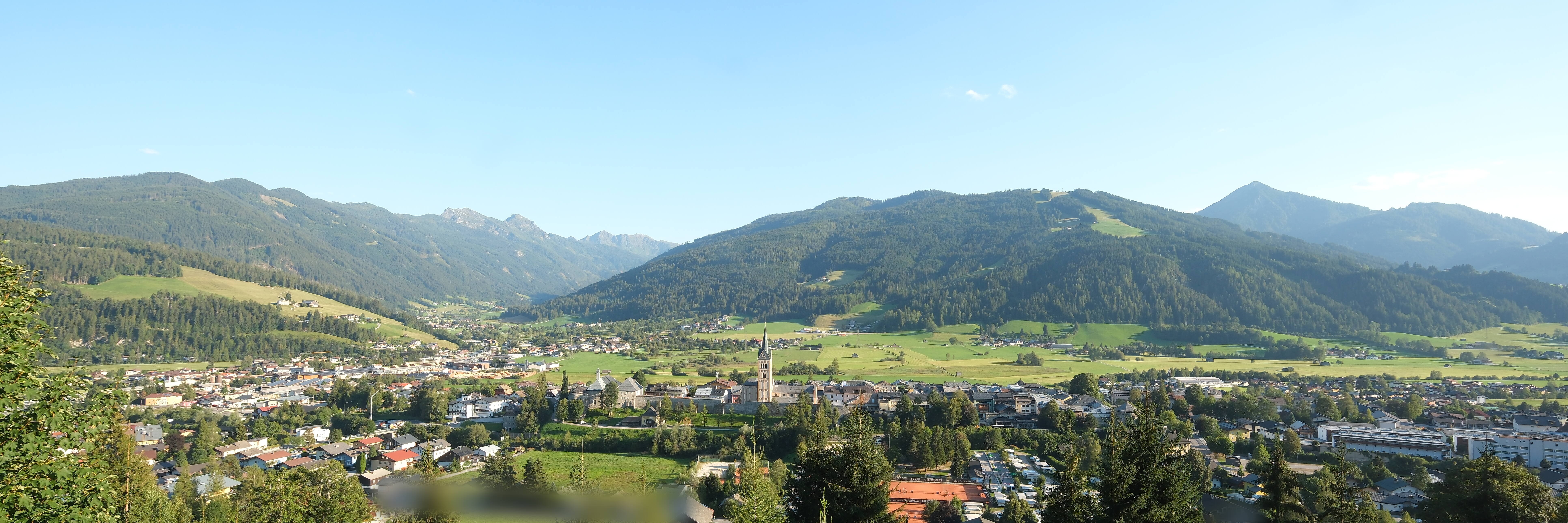 Archiv Foto Webcam Panoramablick auf Radstadt