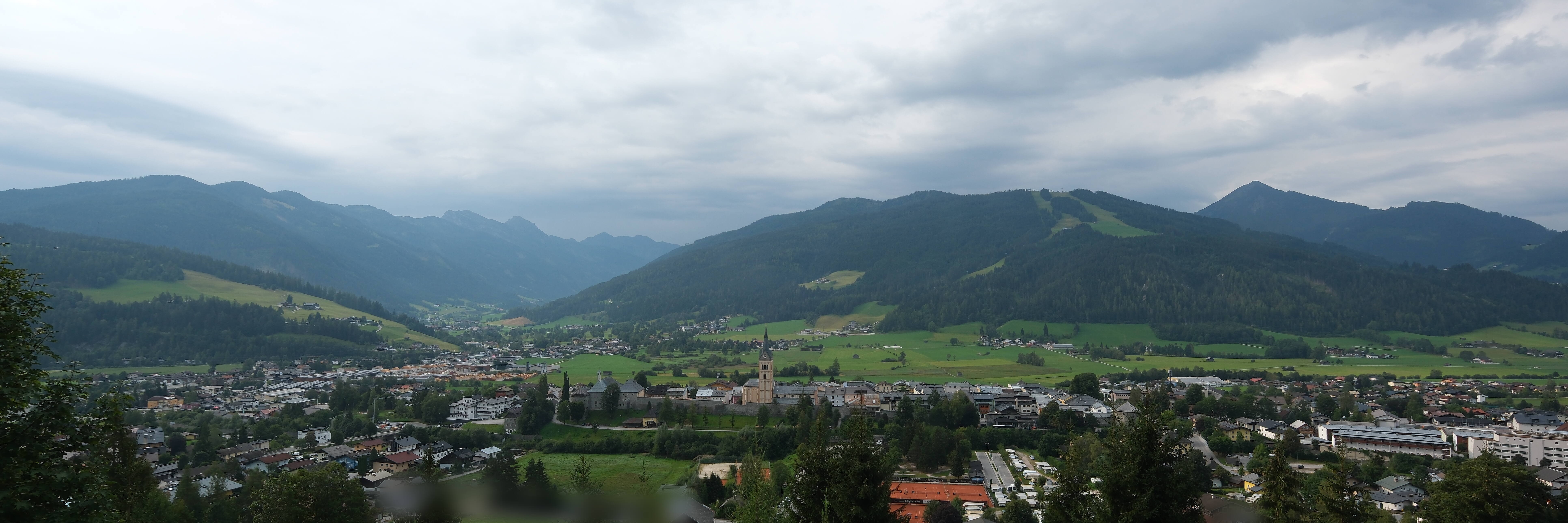 Archiv Foto Webcam Panoramablick auf Radstadt