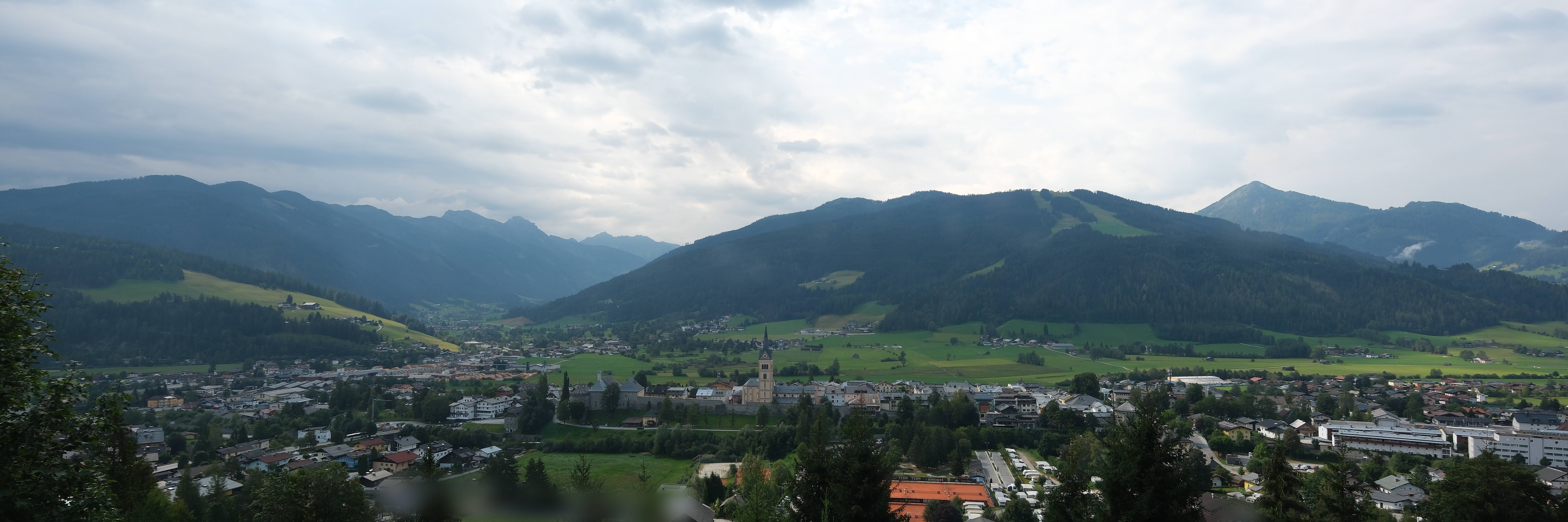 Archiv Foto Webcam Panoramablick auf Radstadt