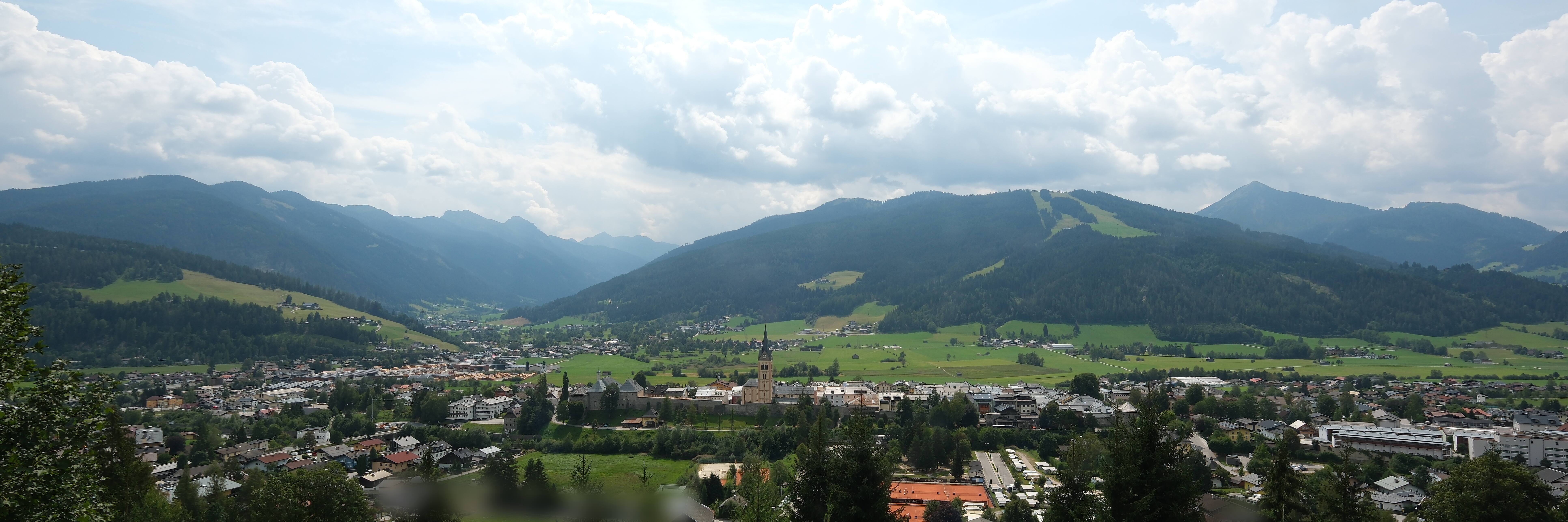 Archiv Foto Webcam Panoramablick auf Radstadt