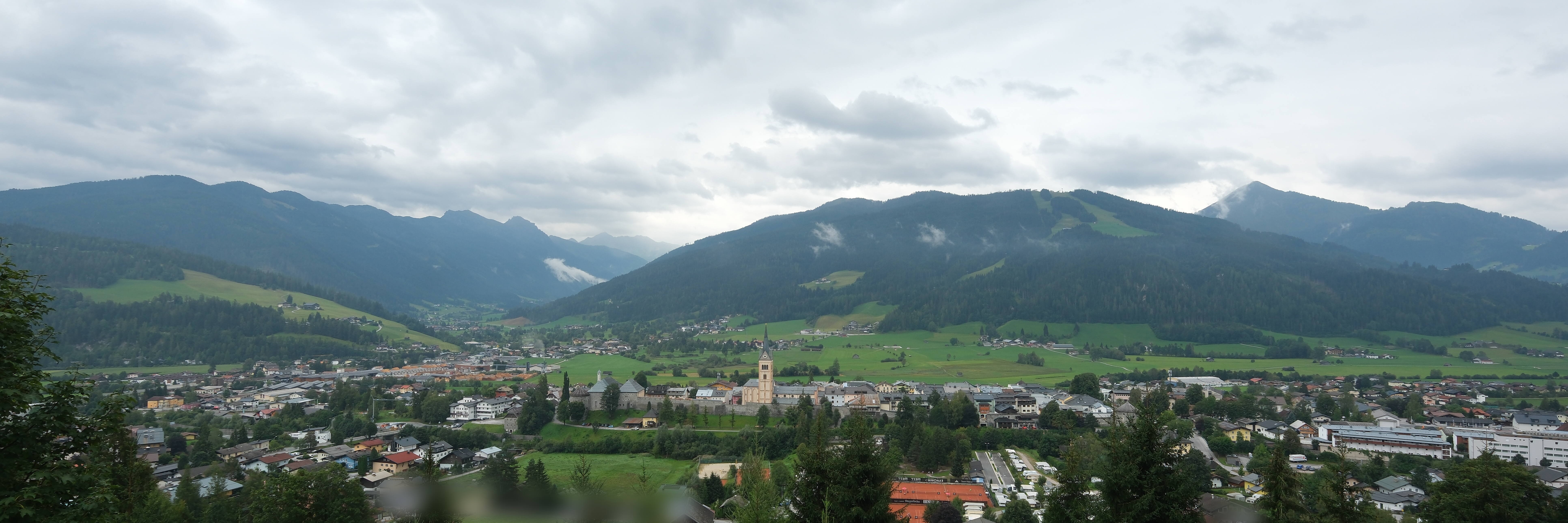 Archiv Foto Webcam Panoramablick auf Radstadt