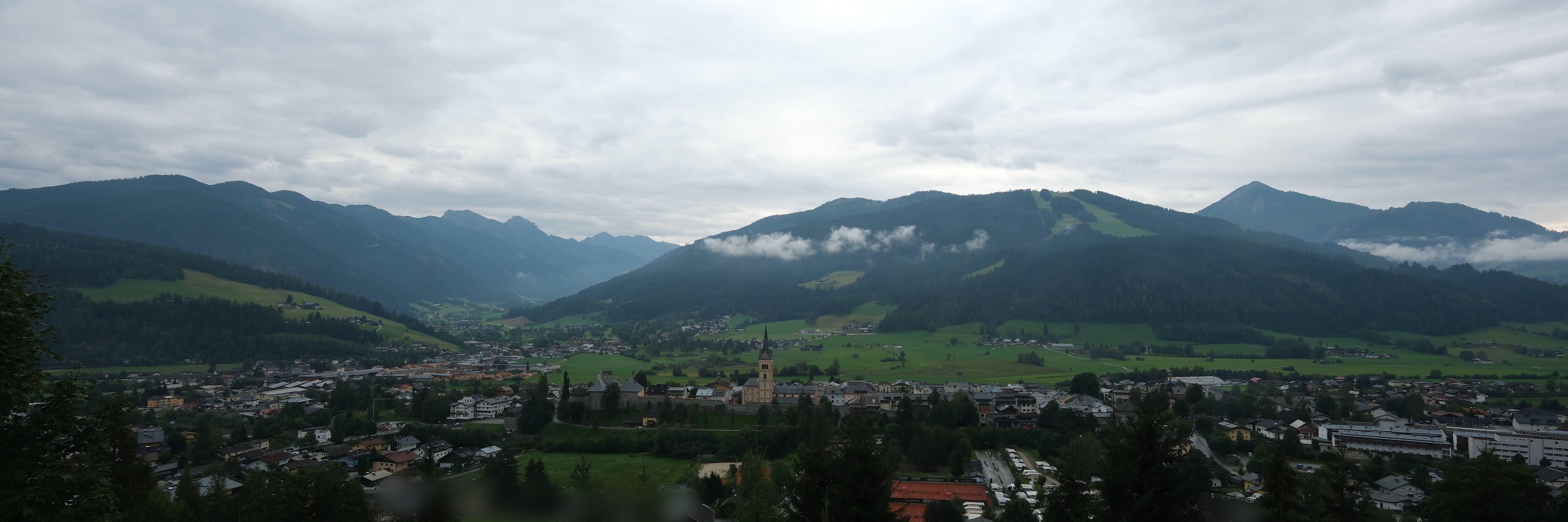 Archiv Foto Webcam Panoramablick auf Radstadt