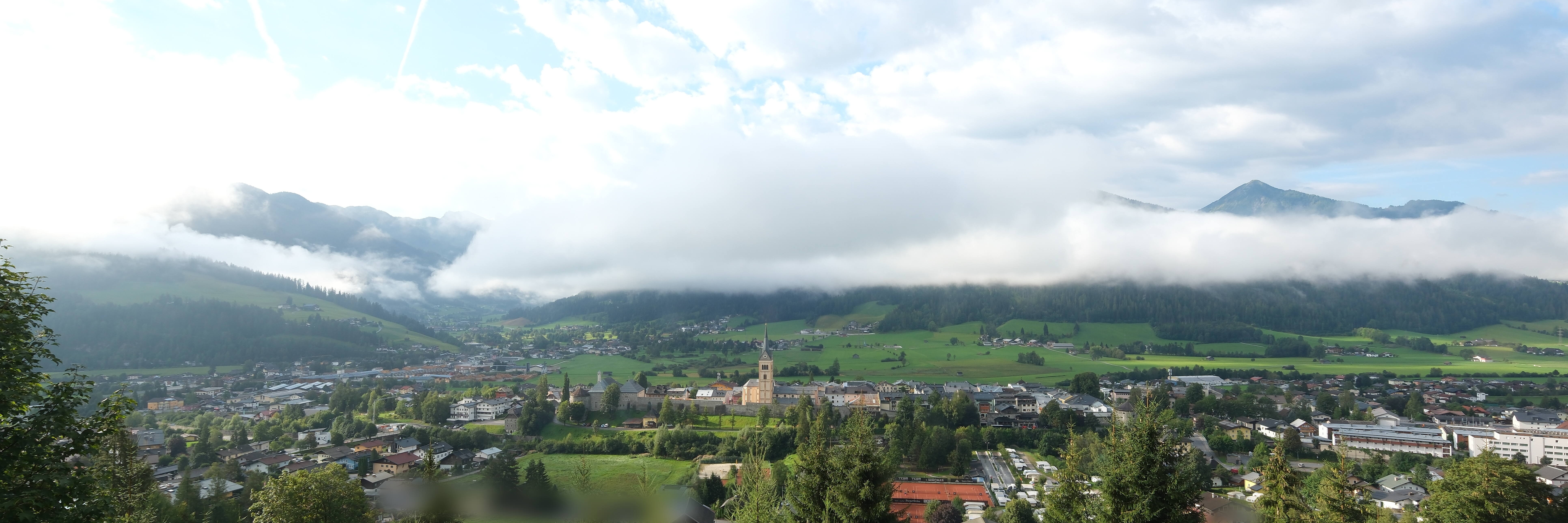 Archiv Foto Webcam Panoramablick auf Radstadt