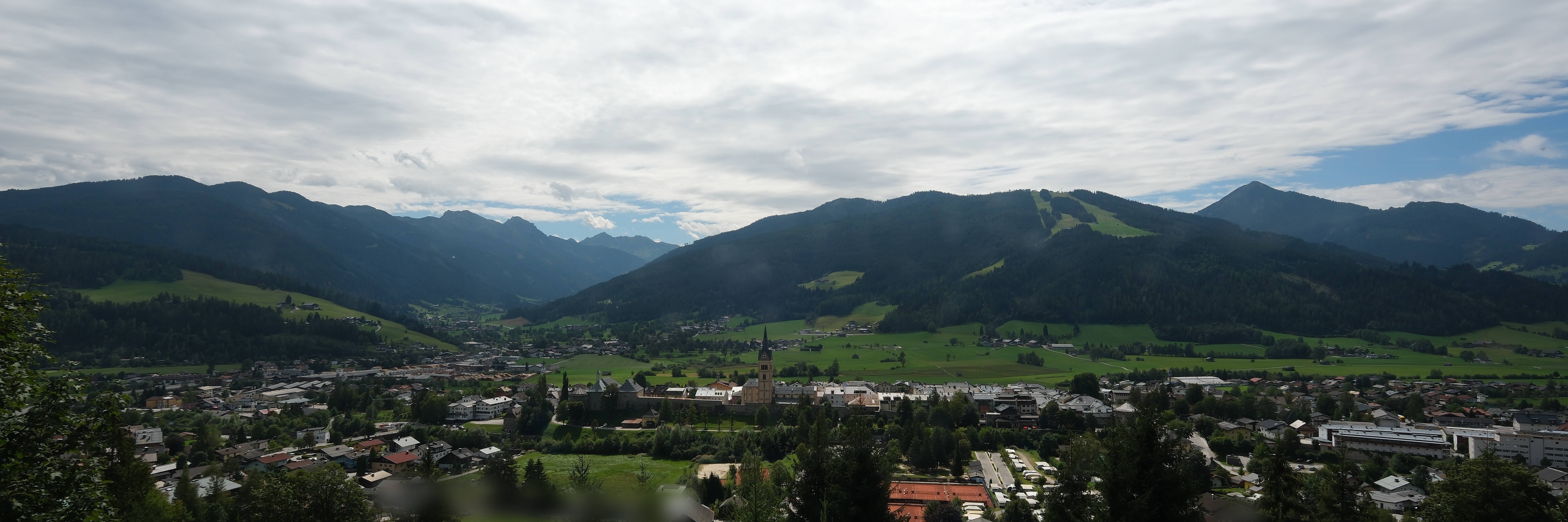 Archiv Foto Webcam Panoramablick auf Radstadt