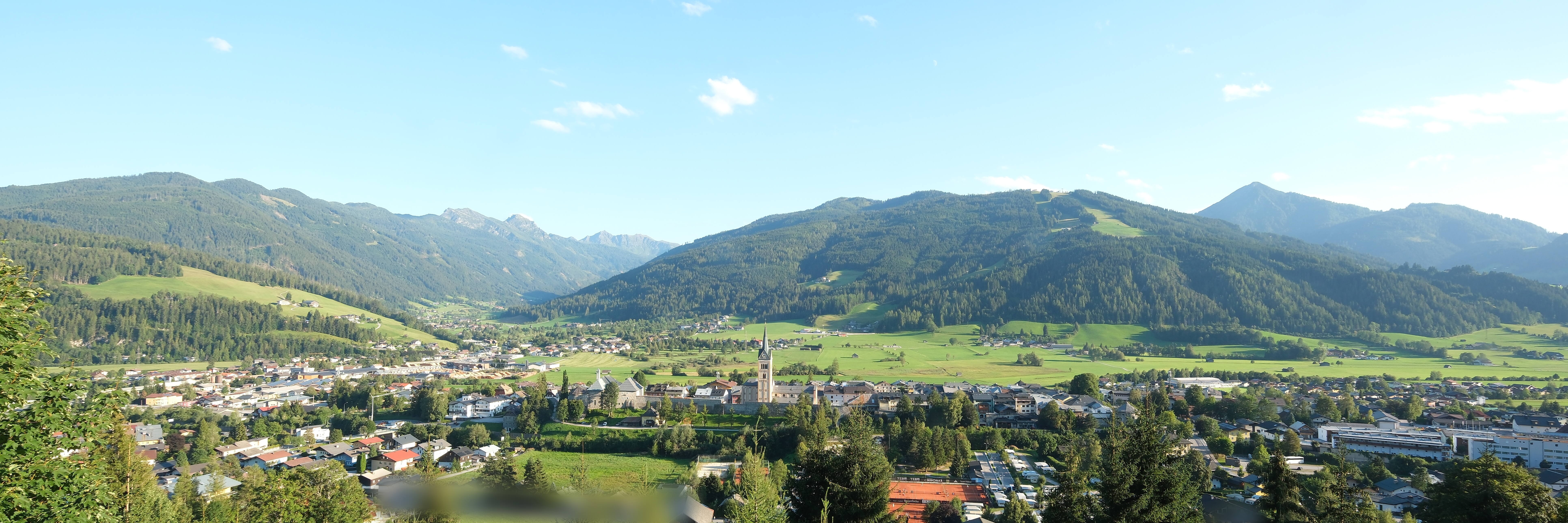 Archiv Foto Webcam Panoramablick auf Radstadt