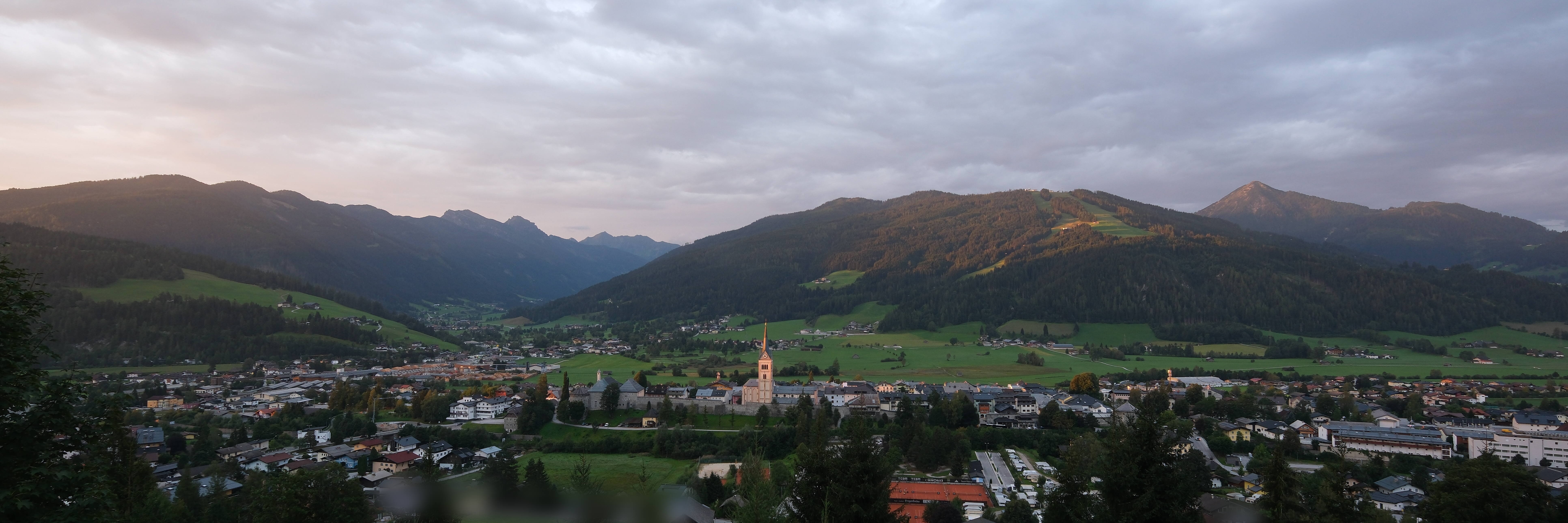 Archiv Foto Webcam Panoramablick auf Radstadt