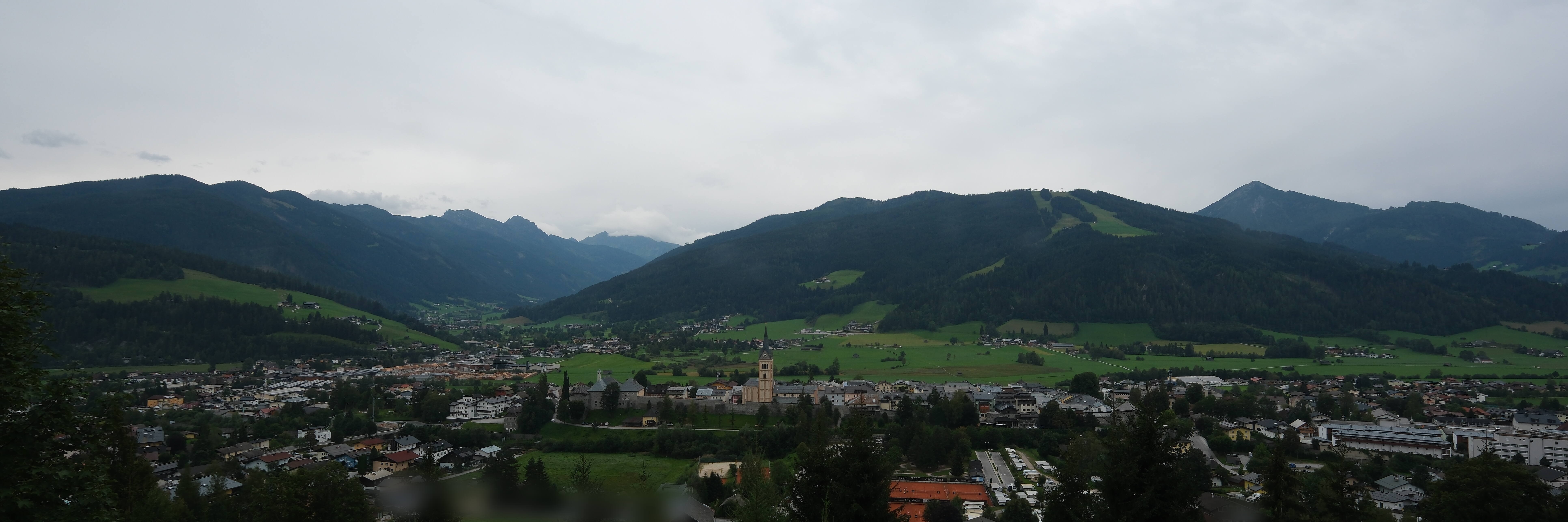 Archiv Foto Webcam Panoramablick auf Radstadt