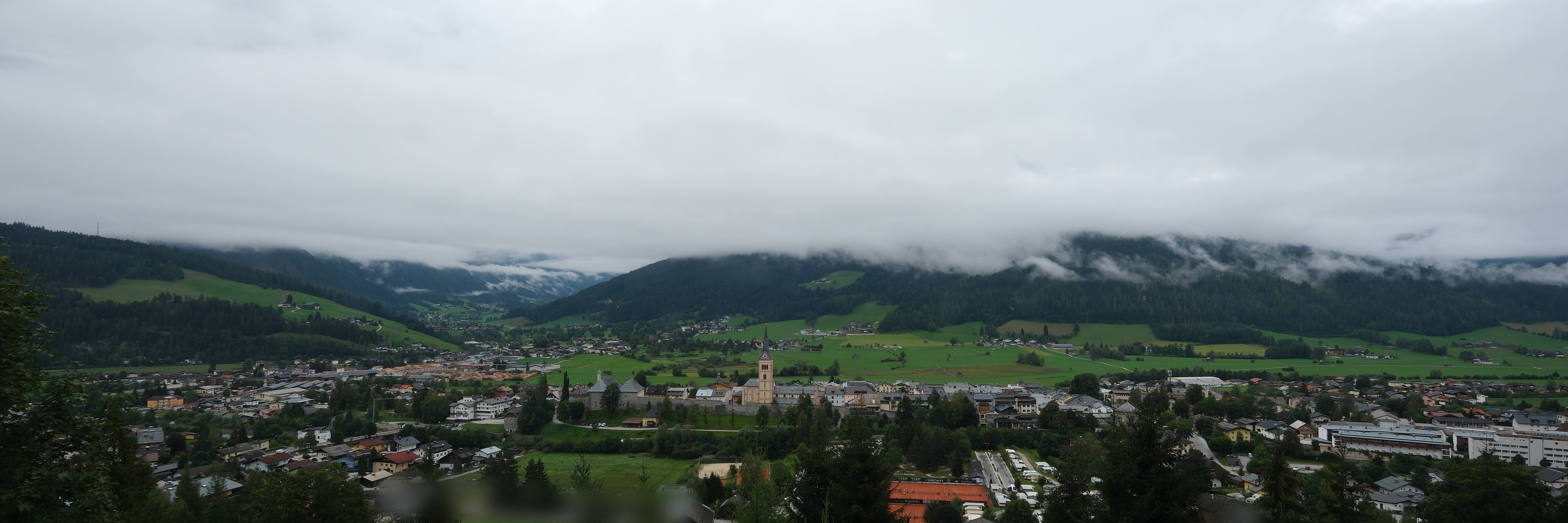 Archiv Foto Webcam Panoramablick auf Radstadt