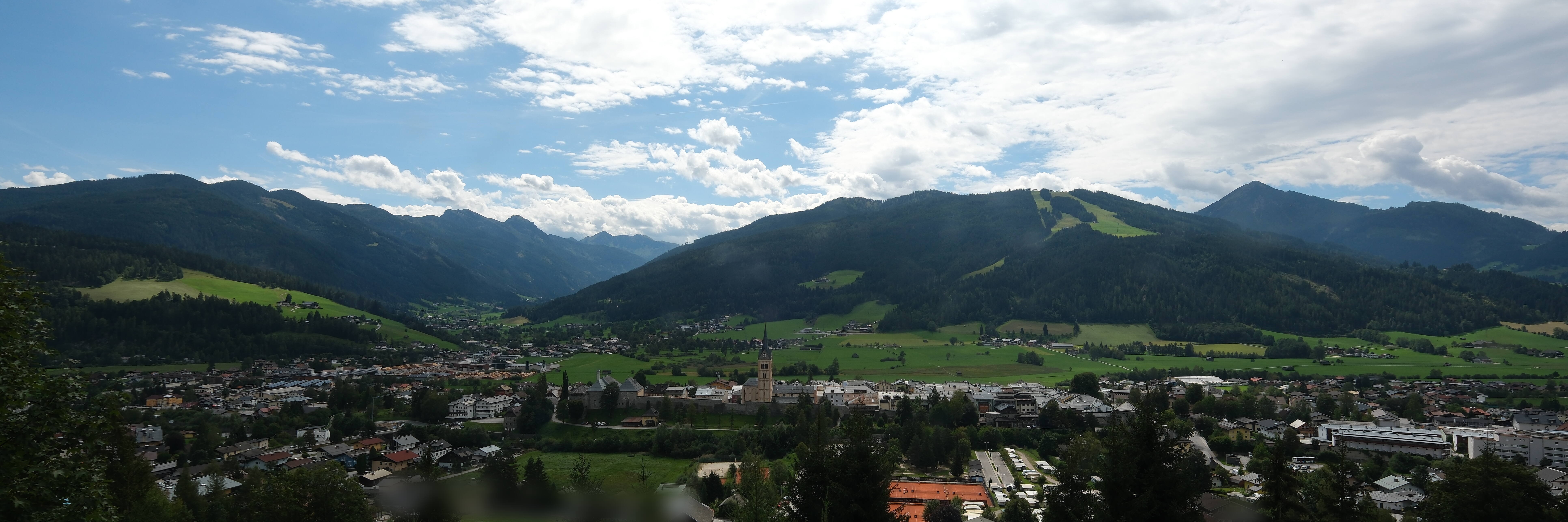 Archiv Foto Webcam Panoramablick auf Radstadt
