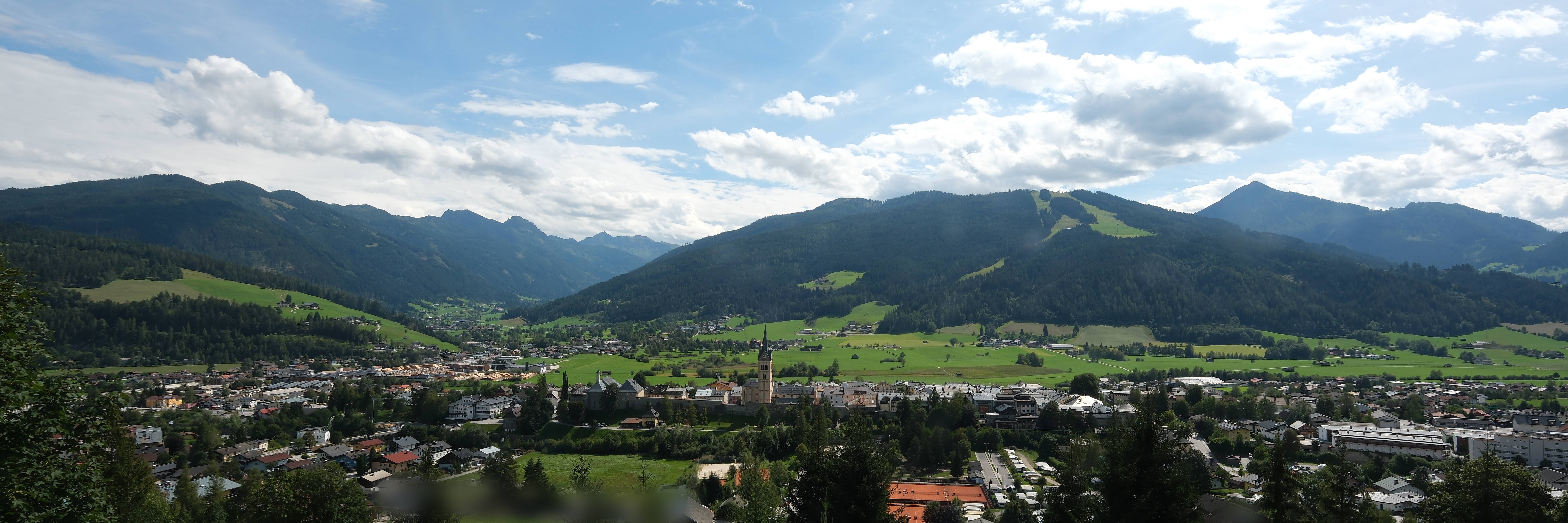 Archiv Foto Webcam Panoramablick auf Radstadt