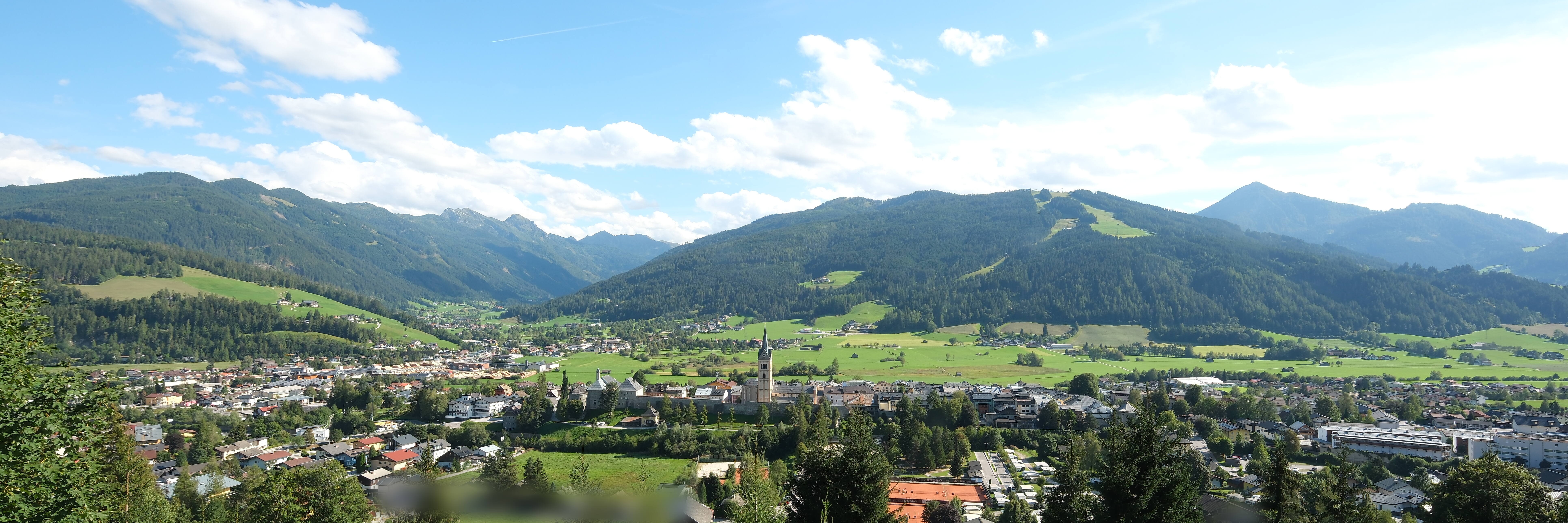 Archiv Foto Webcam Panoramablick auf Radstadt