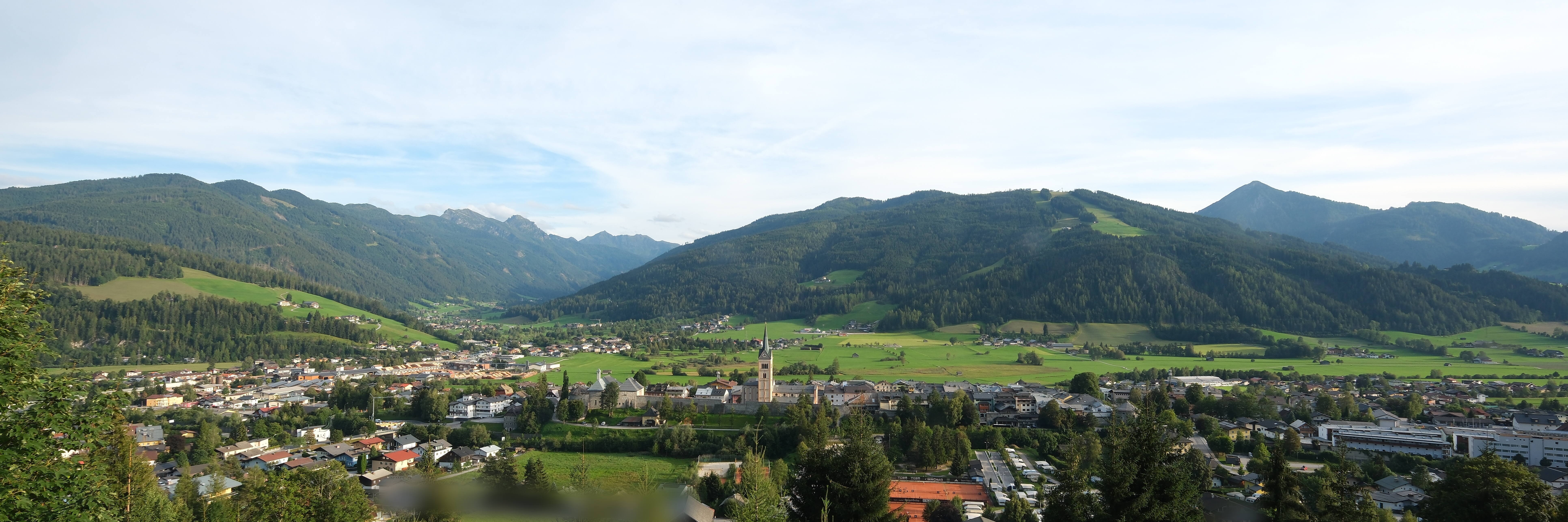 Archiv Foto Webcam Panoramablick auf Radstadt
