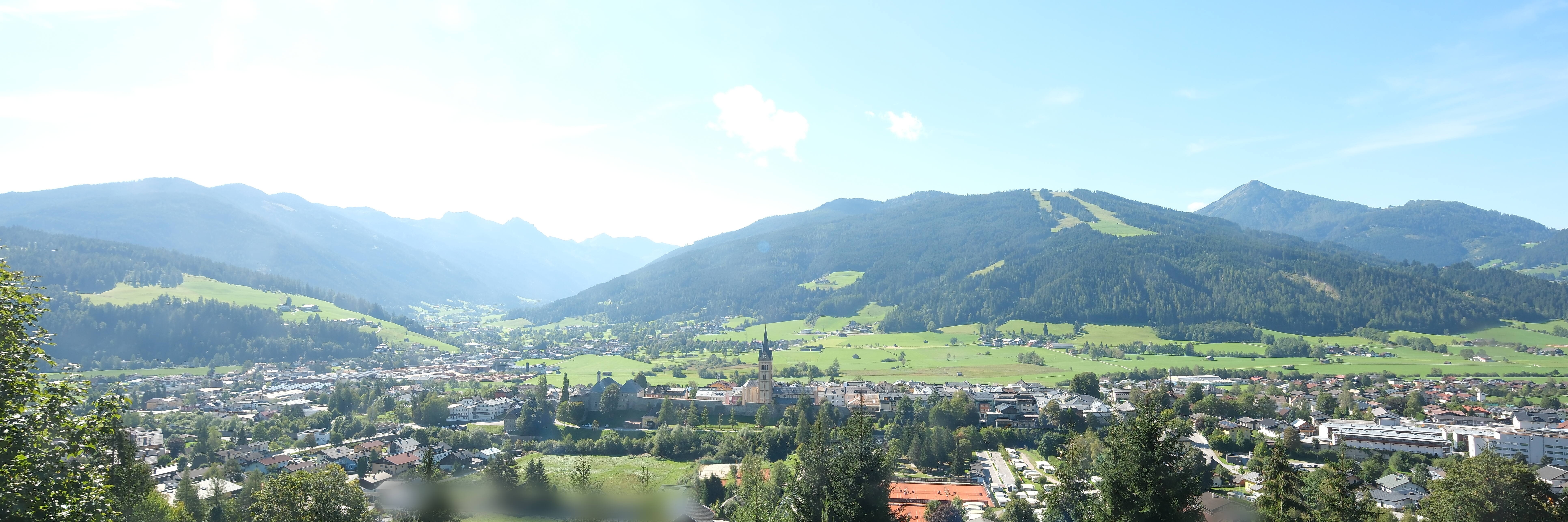 Archiv Foto Webcam Panoramablick auf Radstadt
