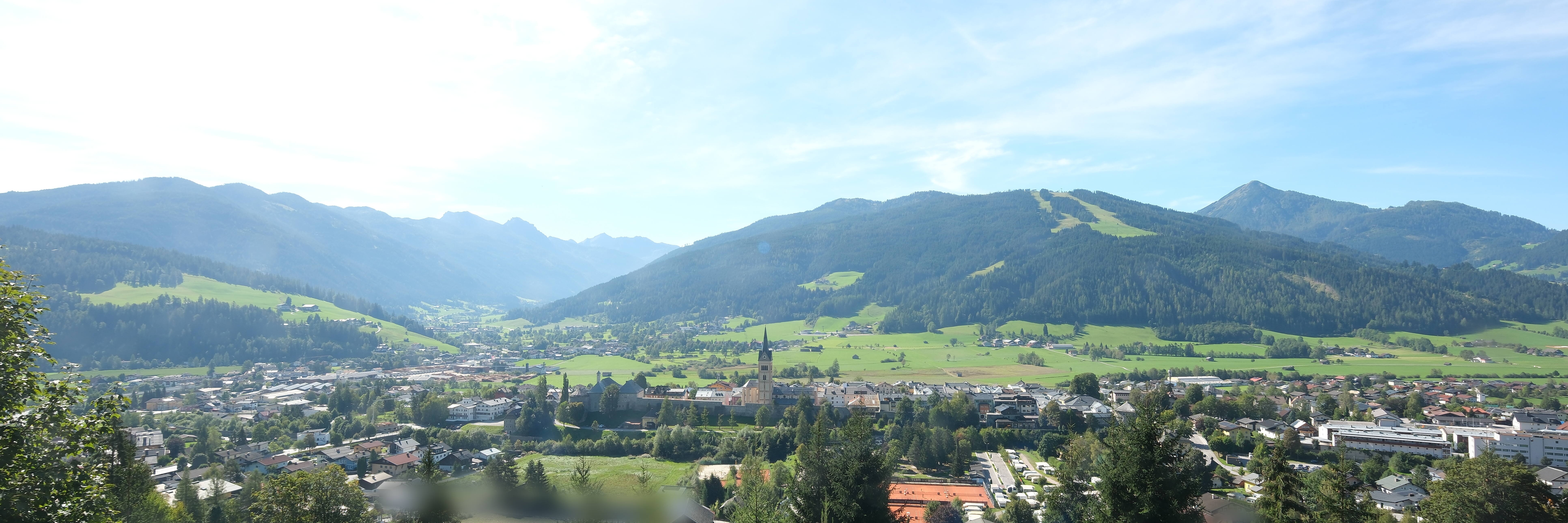 Archiv Foto Webcam Panoramablick auf Radstadt