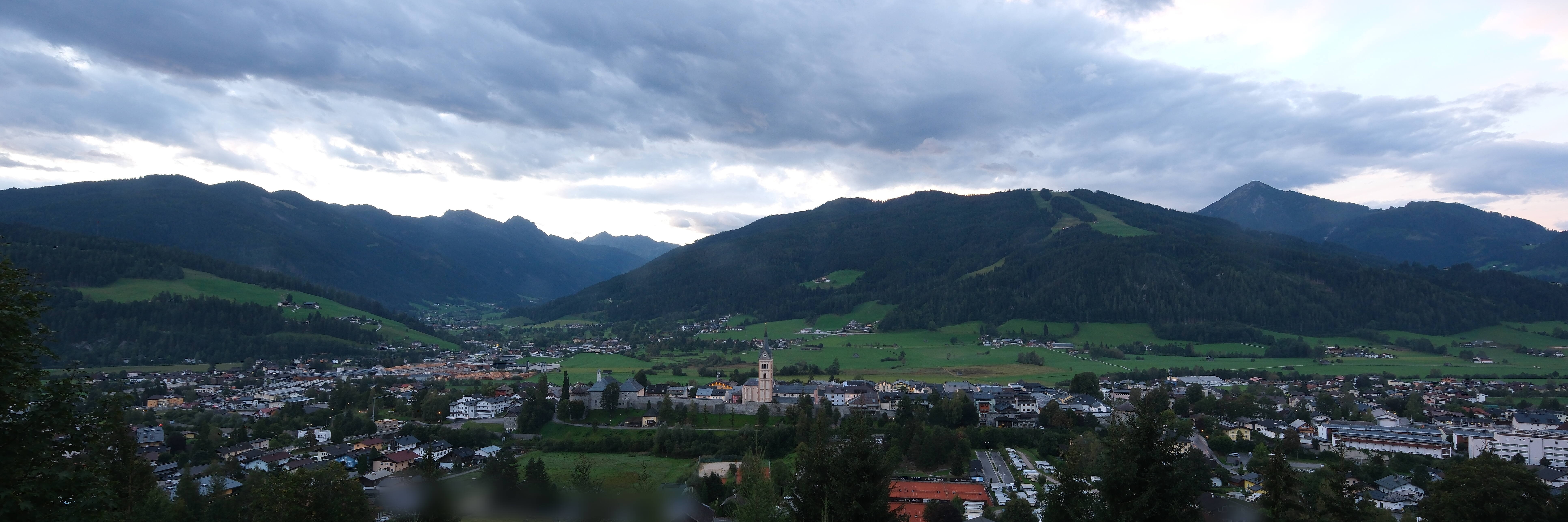 Archiv Foto Webcam Panoramablick auf Radstadt