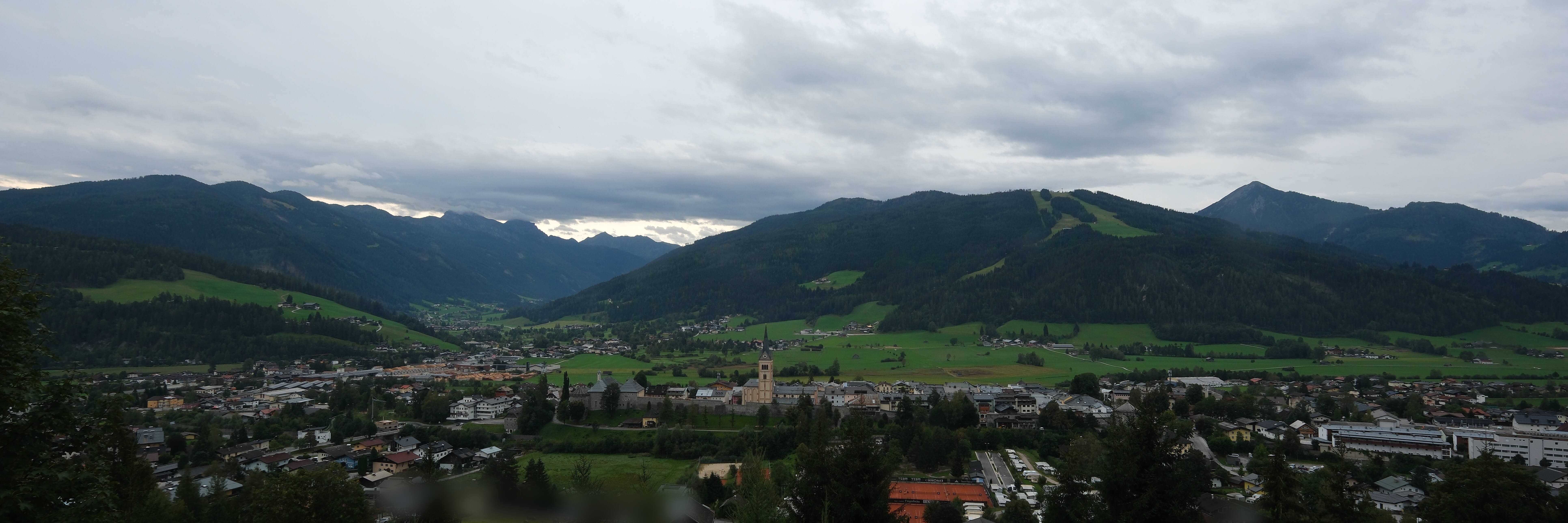 Archiv Foto Webcam Panoramablick auf Radstadt