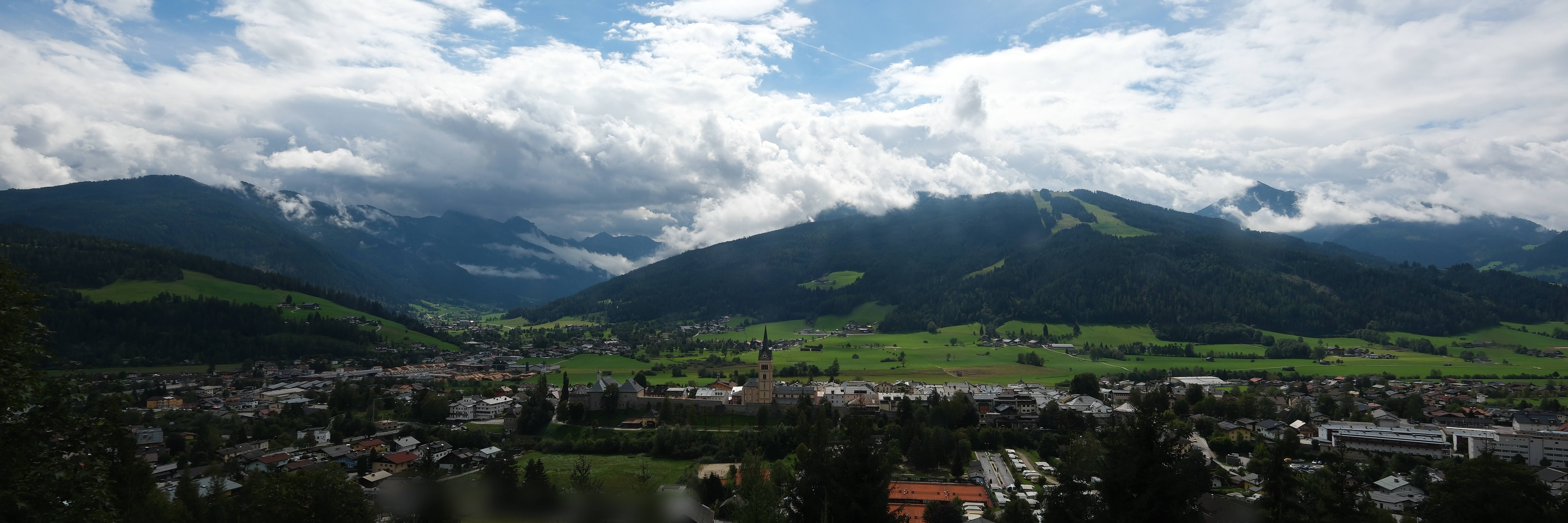 Archiv Foto Webcam Panoramablick auf Radstadt