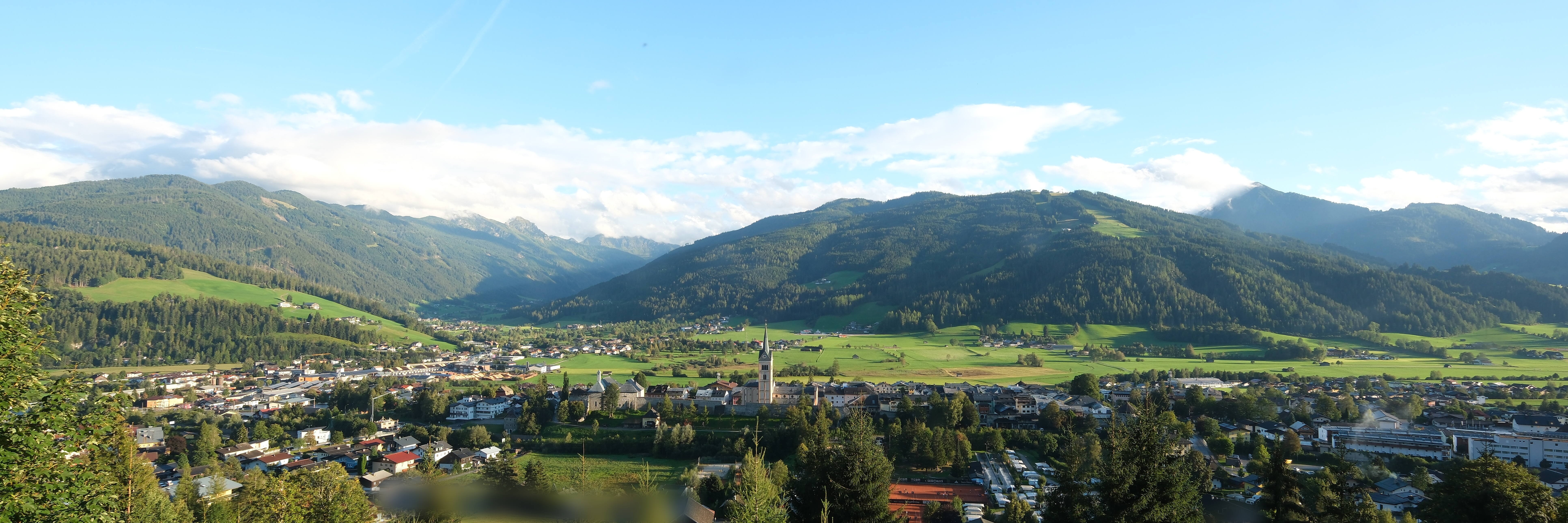Archiv Foto Webcam Panoramablick auf Radstadt