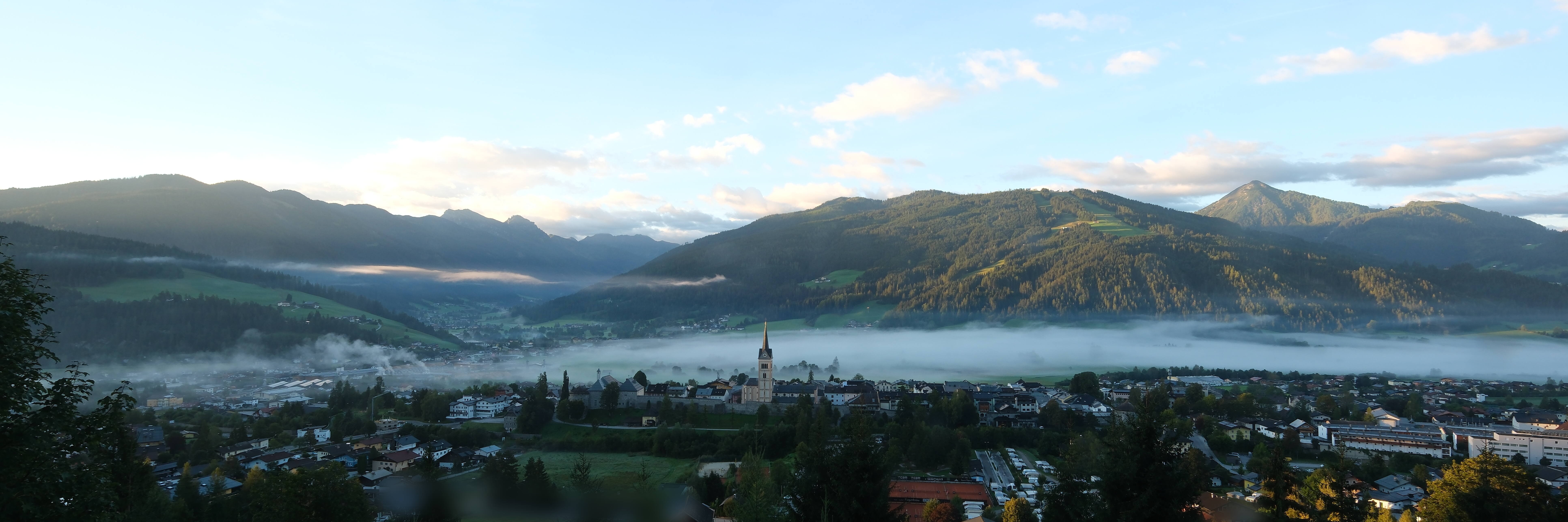 Archiv Foto Webcam Panoramablick auf Radstadt