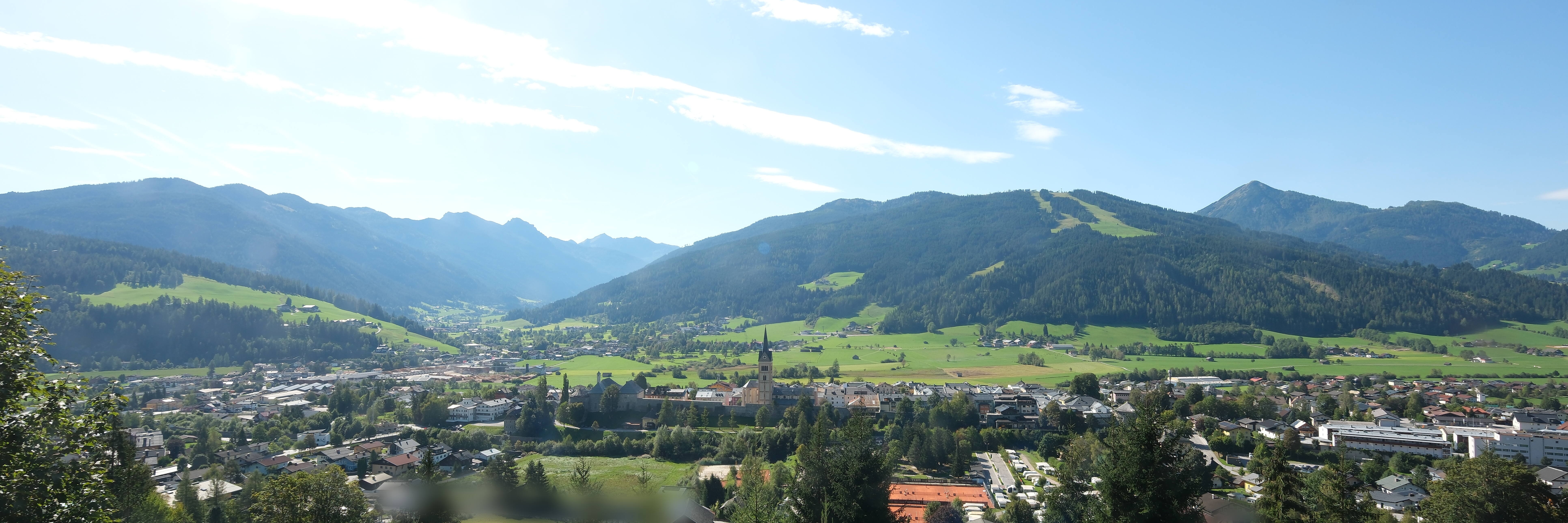 Archiv Foto Webcam Panoramablick auf Radstadt