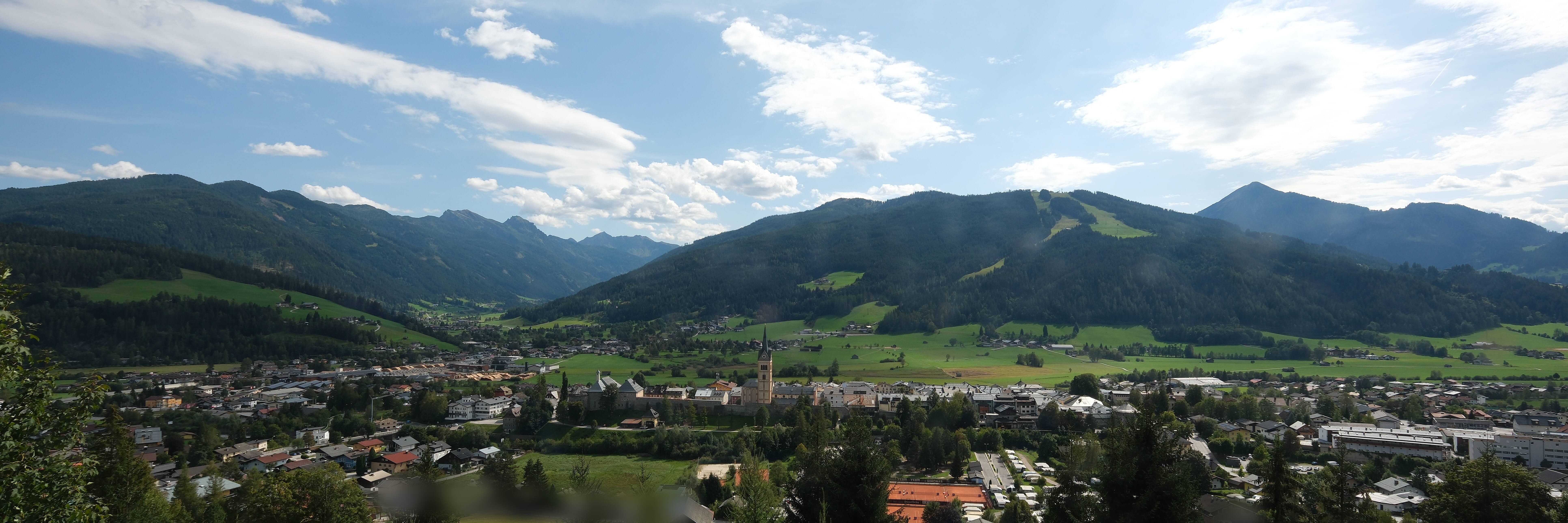 Archiv Foto Webcam Panoramablick auf Radstadt