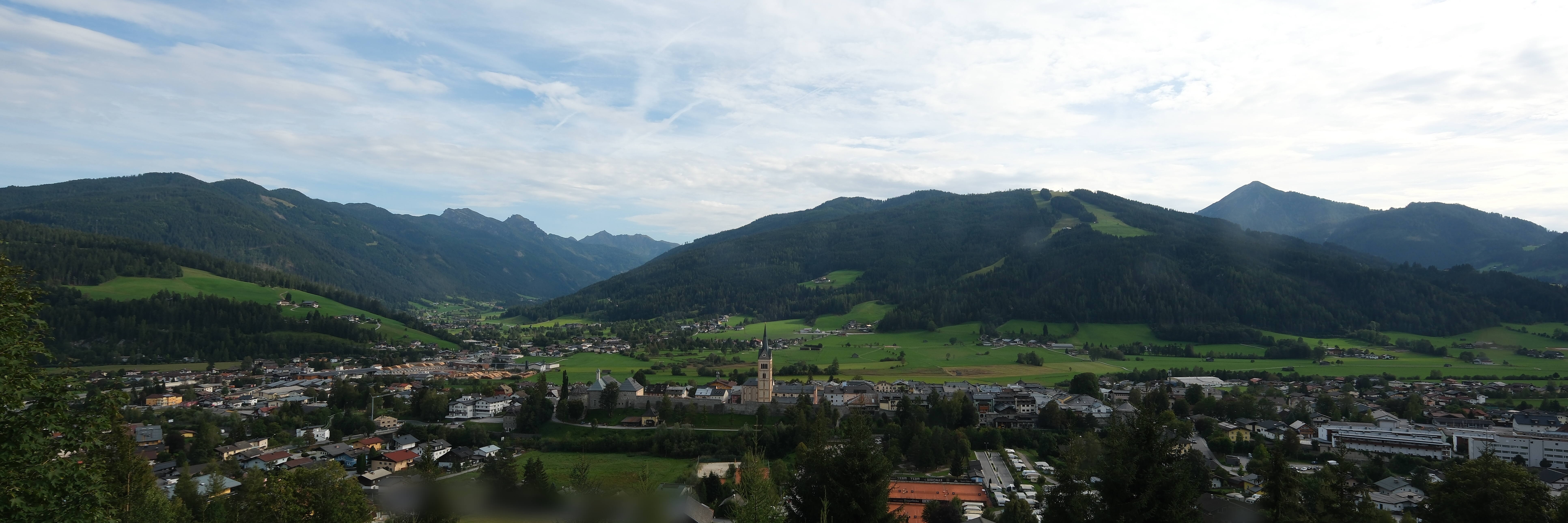 Archiv Foto Webcam Panoramablick auf Radstadt