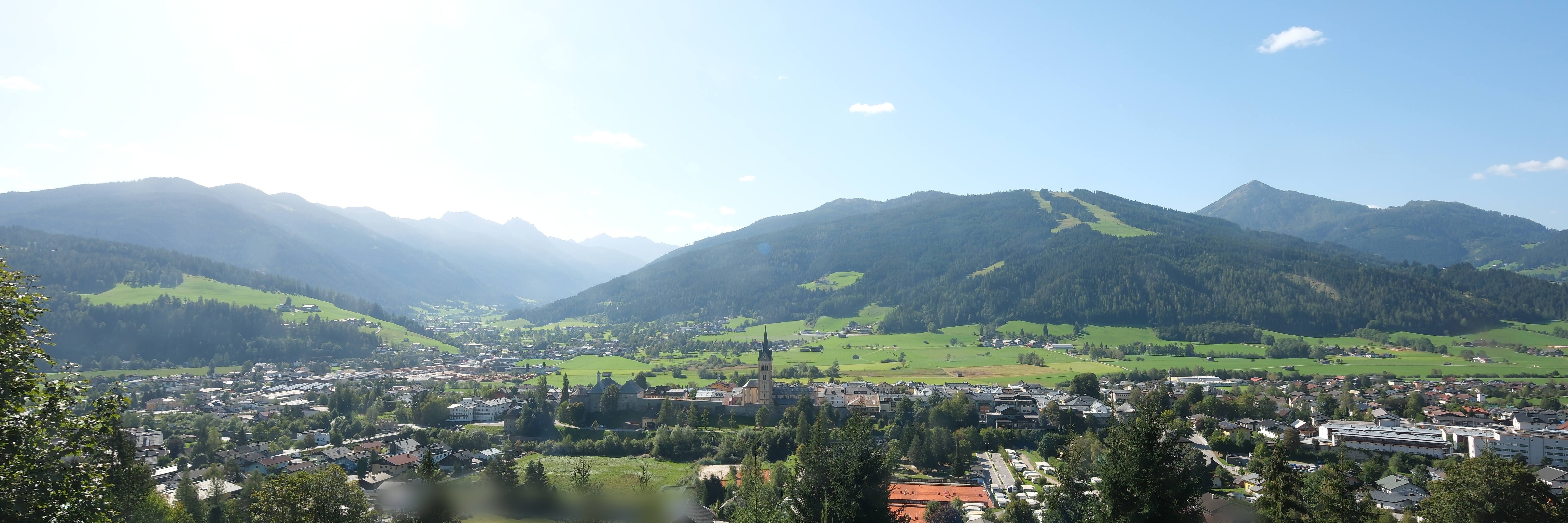 Archiv Foto Webcam Panoramablick auf Radstadt