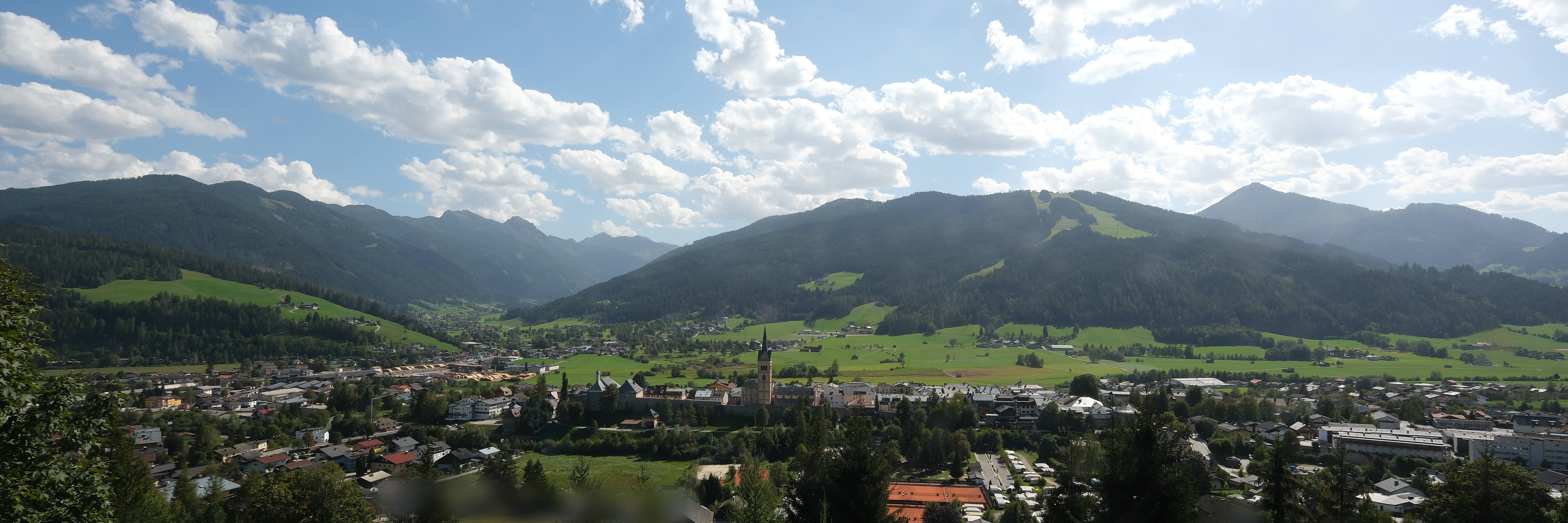 Archiv Foto Webcam Panoramablick auf Radstadt