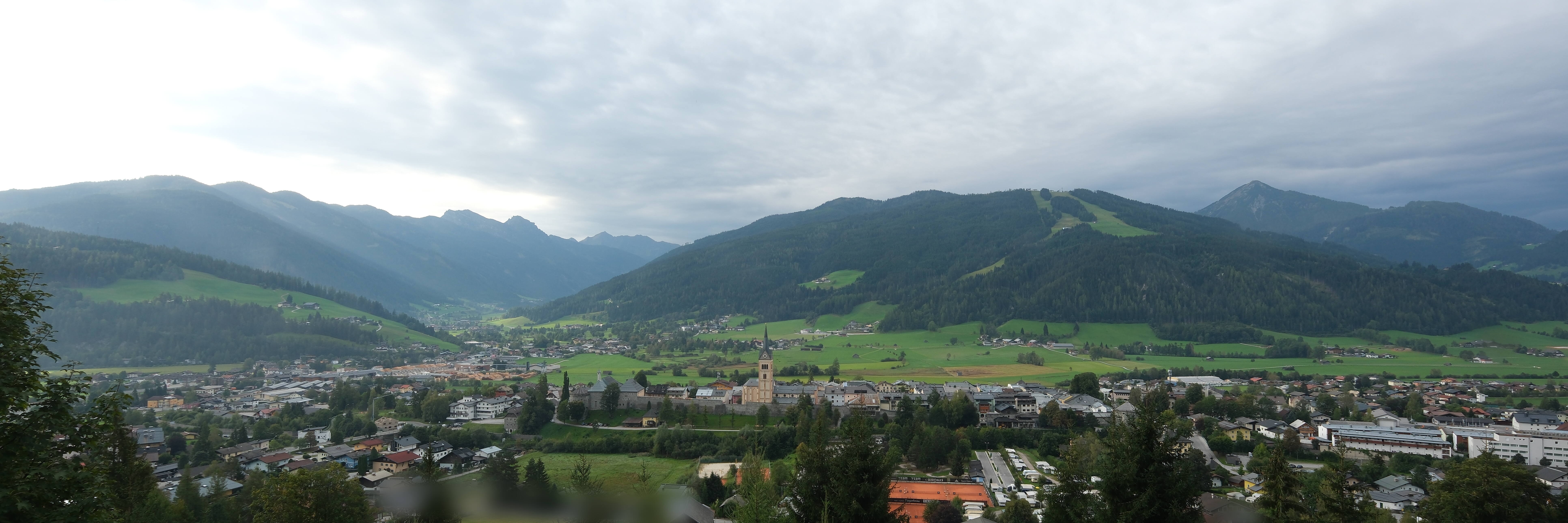 Archiv Foto Webcam Panoramablick auf Radstadt