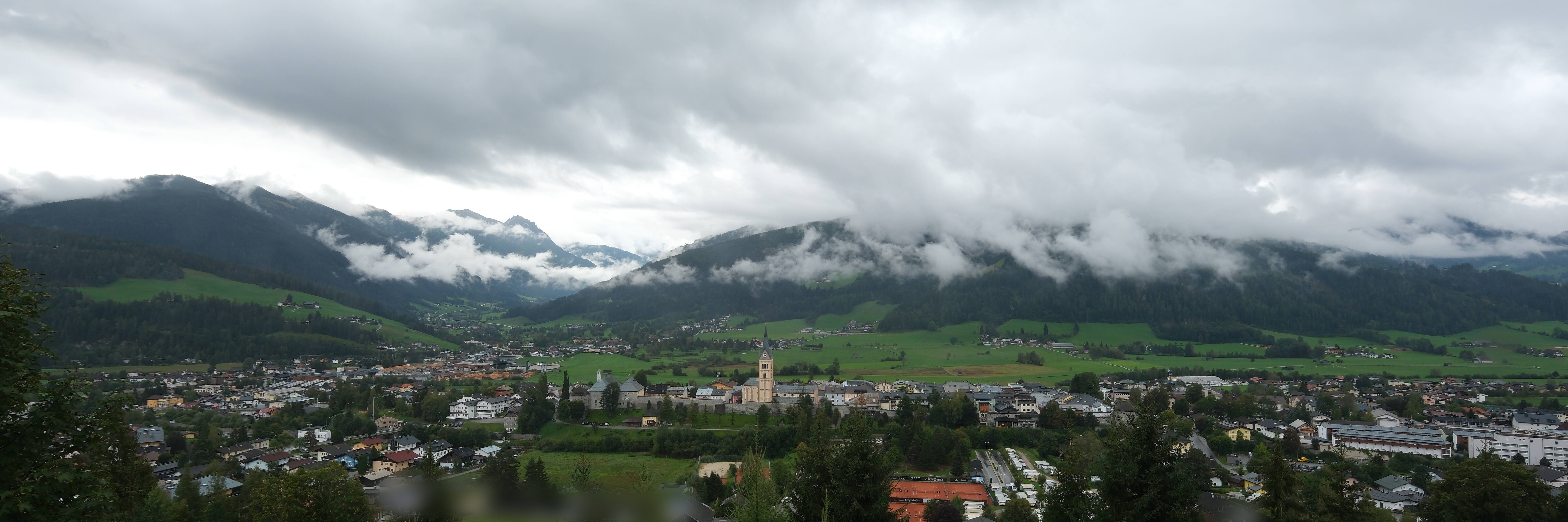 Archiv Foto Webcam Panoramablick auf Radstadt