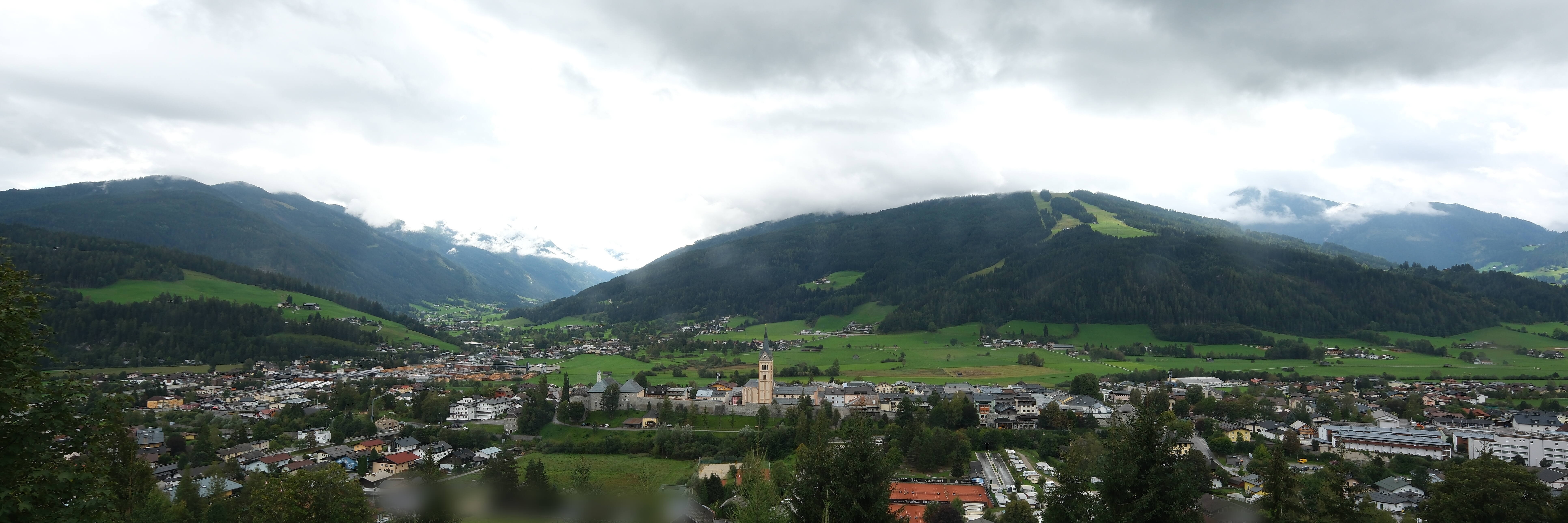 Archiv Foto Webcam Panoramablick auf Radstadt