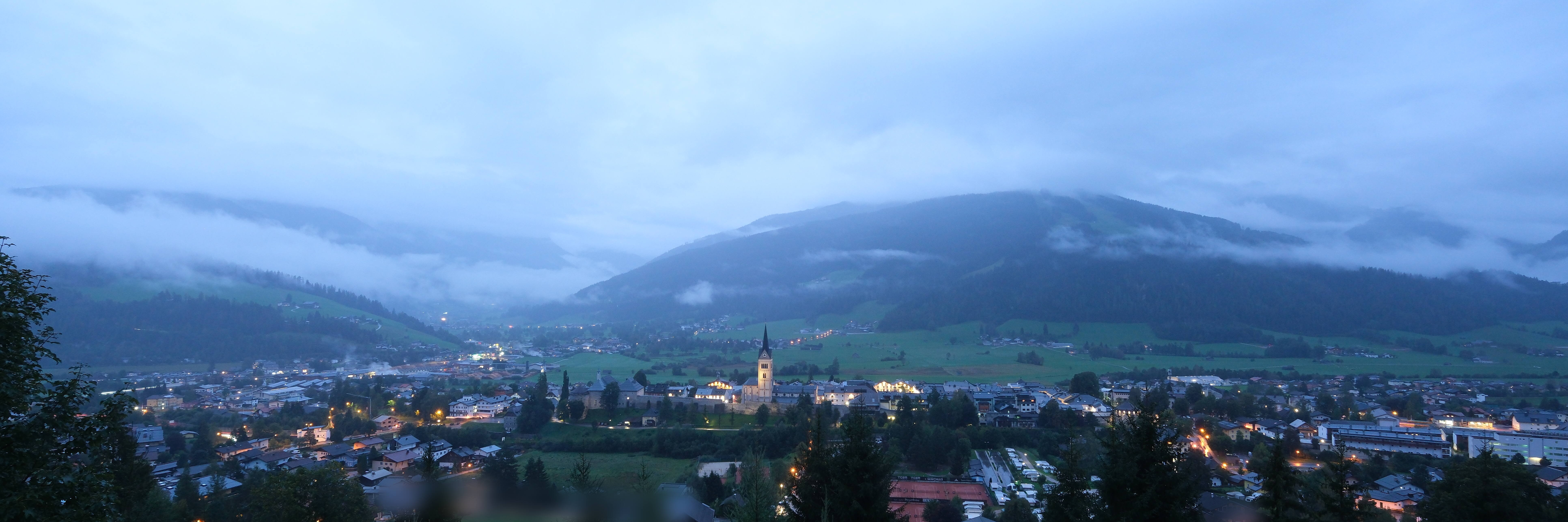 Archiv Foto Webcam Panoramablick auf Radstadt